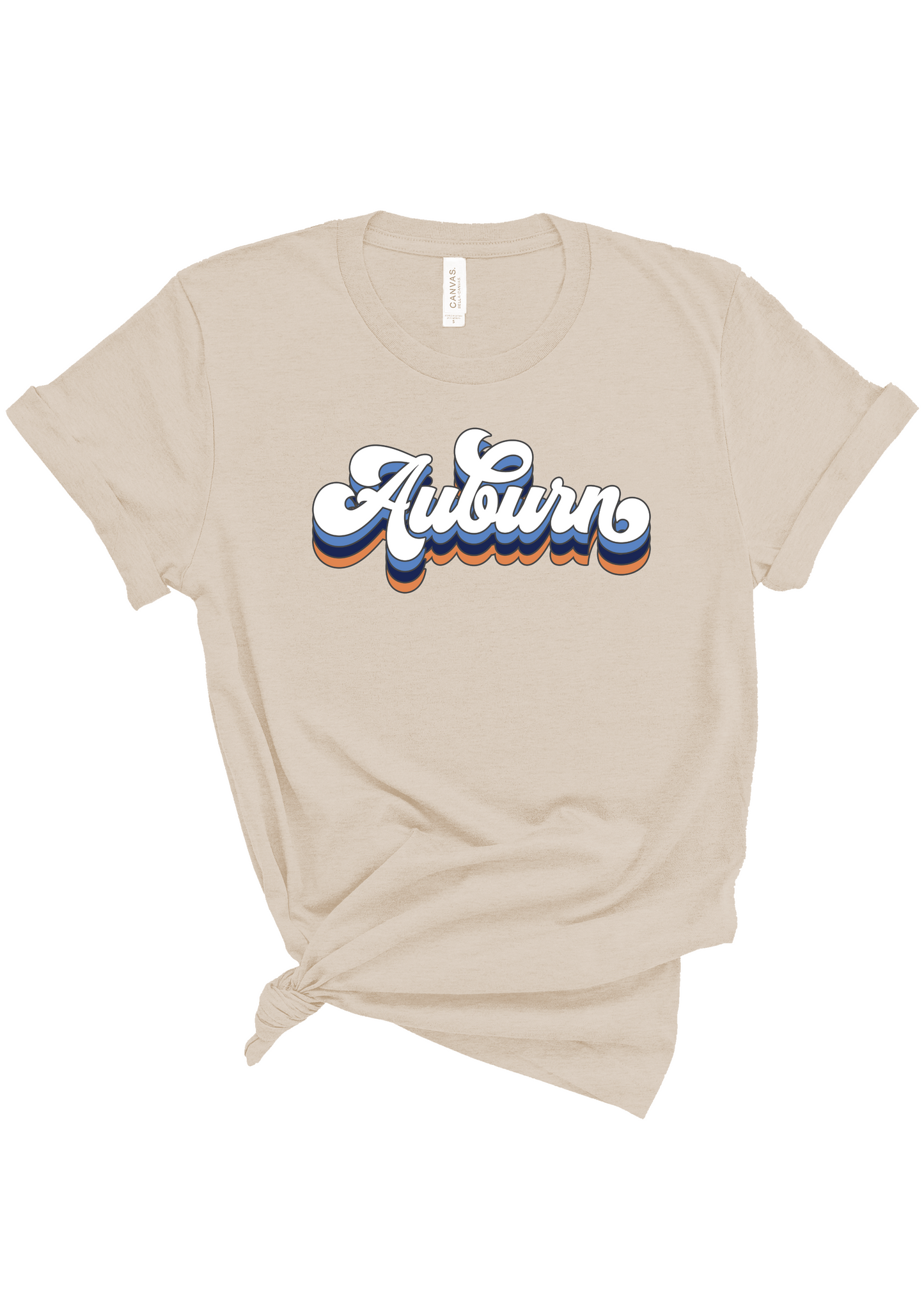 Groovy Auburn | Adult Tee-Adult Tee-Sister Shirts-Sister Shirts, Cute & Custom Tees for Mama & Littles in Trussville, Alabama.