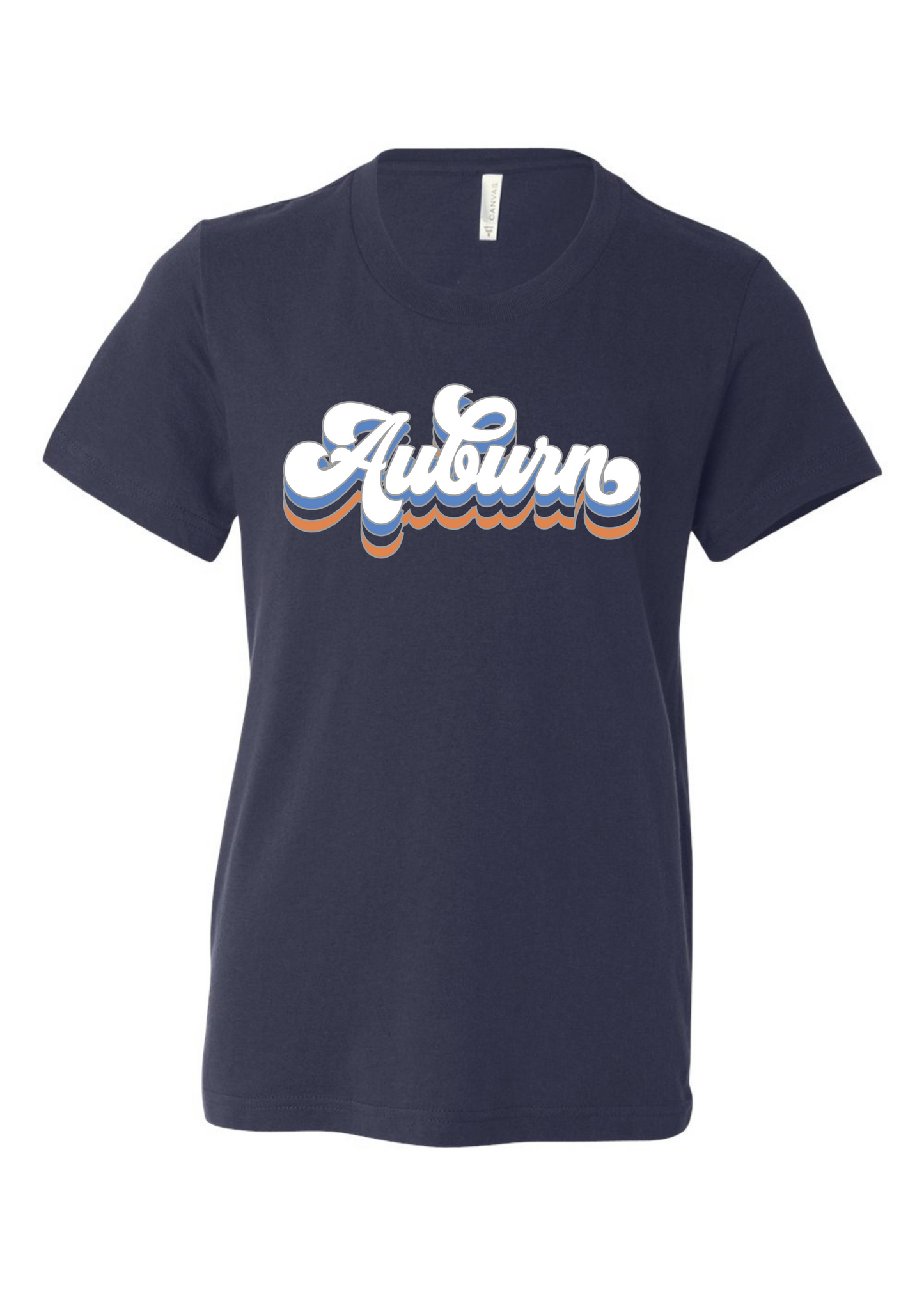 Groovy Auburn | Kids Tee-Kids Tees-Sister Shirts-Sister Shirts, Cute & Custom Tees for Mama & Littles in Trussville, Alabama.