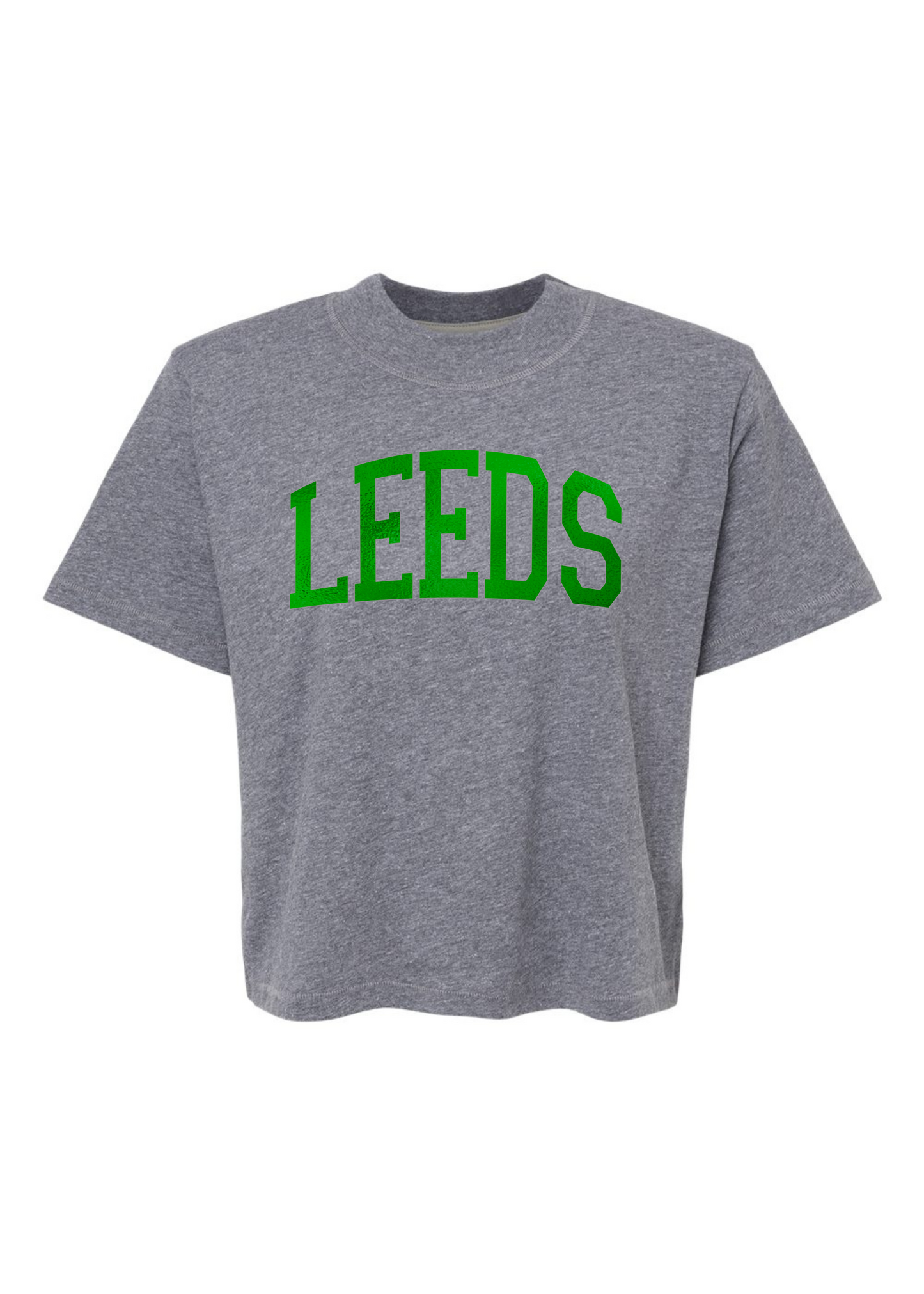 Leeds Foil | Mom Crop Tee-Adult Tee-Sister Shirts-Sister Shirts, Cute & Custom Tees for Mama & Littles in Trussville, Alabama.