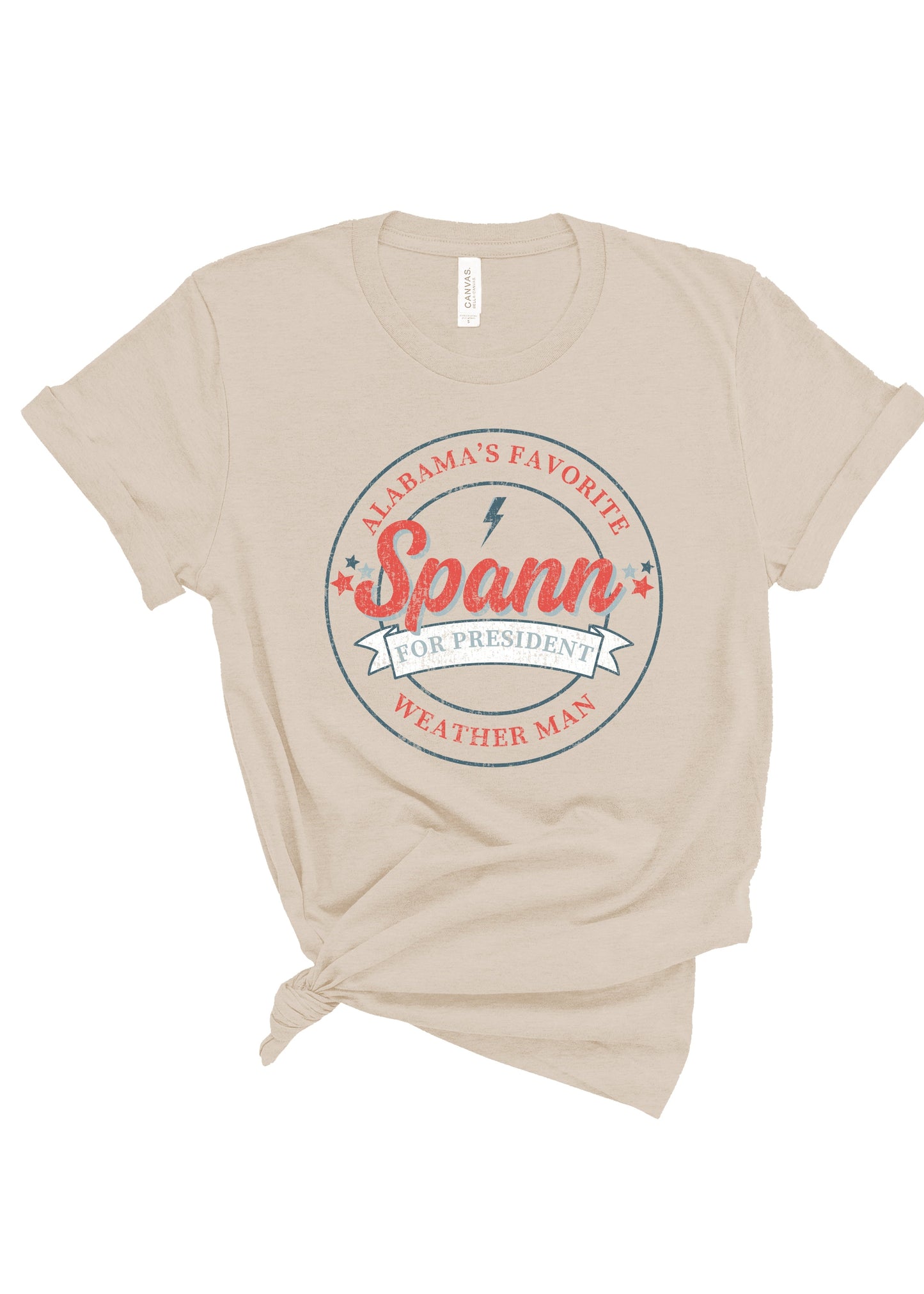 Spann For President | Tee | Adult-Adult Tee-Sister Shirts-Sister Shirts, Cute & Custom Tees for Mama & Littles in Trussville, Alabama.