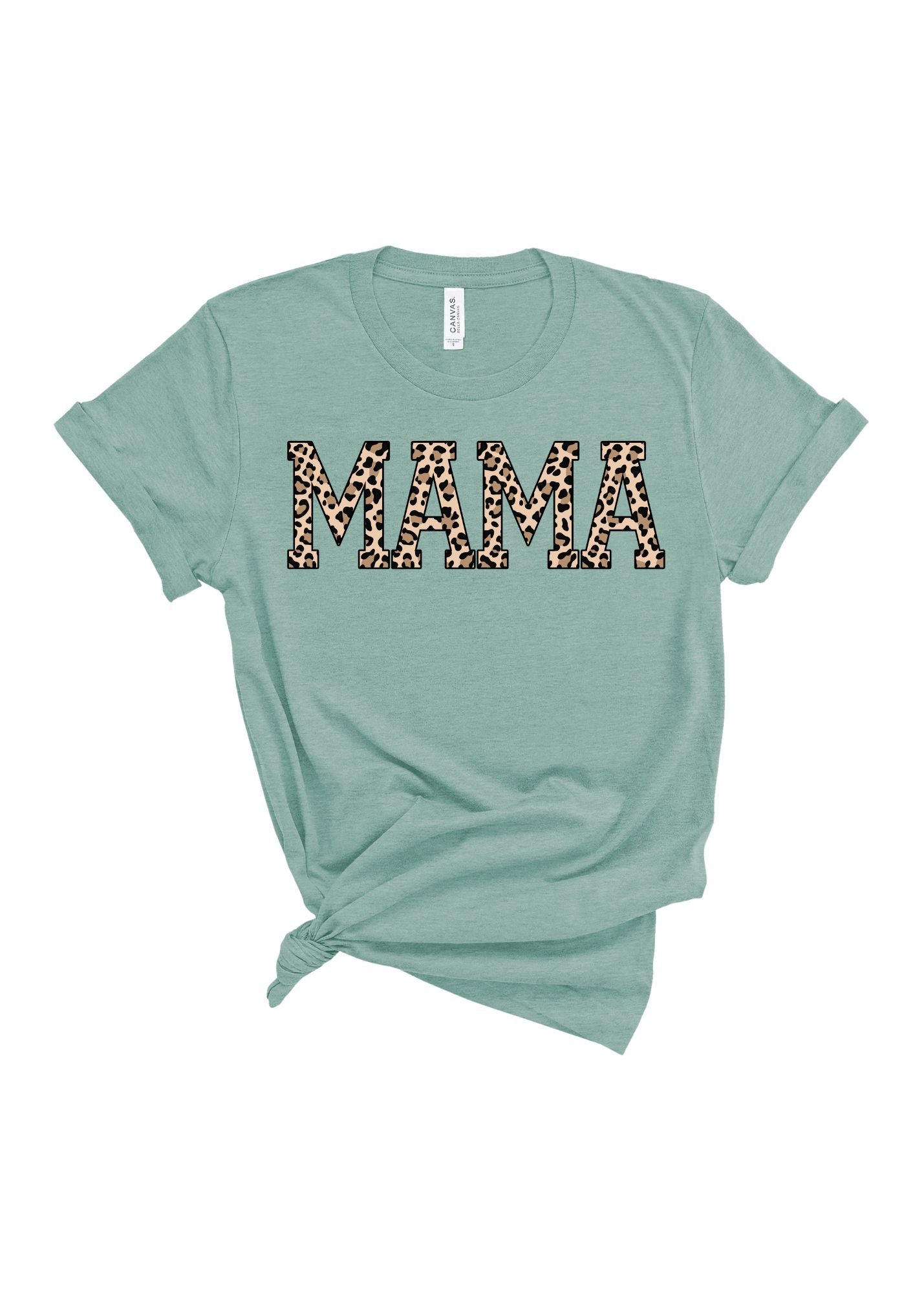 Mama Leopard | Tee | Adult-Adult Tee-Sister Shirts-Sister Shirts, Cute & Custom Tees for Mama & Littles in Trussville, Alabama.