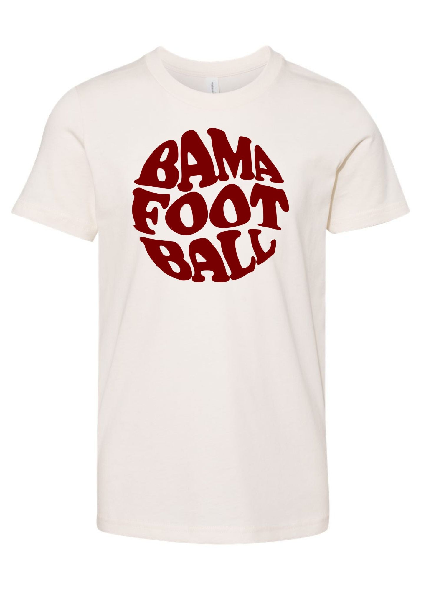 Bama Circle Football | Kids Tee-Kids Tees-Sister Shirts-Sister Shirts, Cute & Custom Tees for Mama & Littles in Trussville, Alabama.