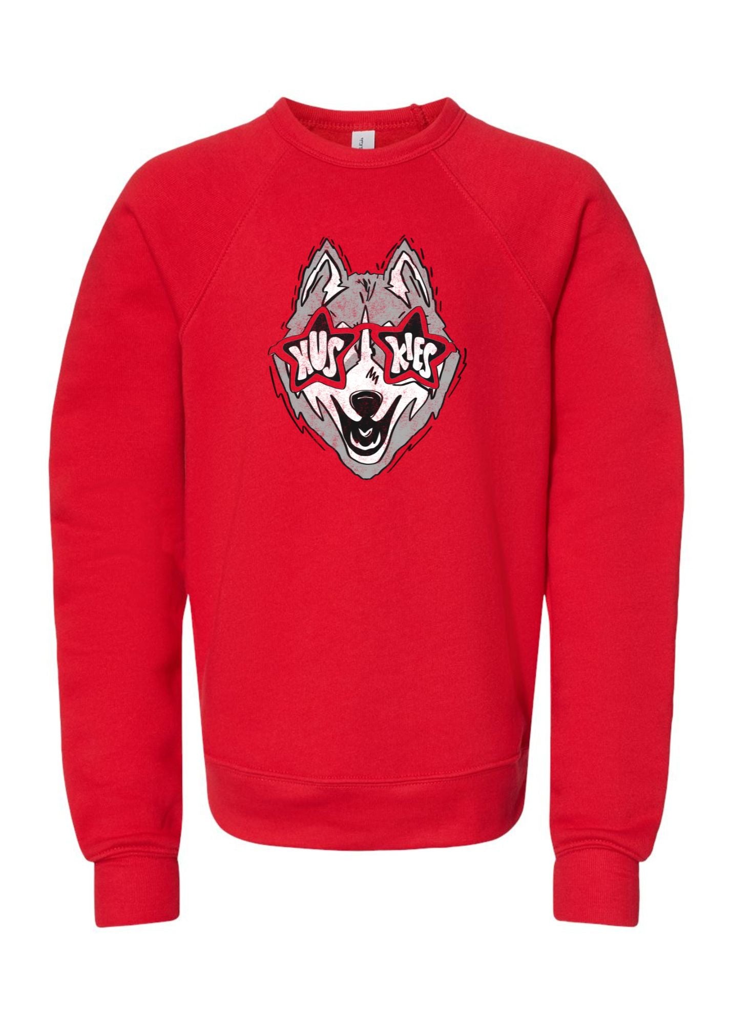 Huskies Glasses | Kids Pullover-Kids Pullovers-Sister Shirts-Sister Shirts, Cute & Custom Tees for Mama & Littles in Trussville, Alabama.