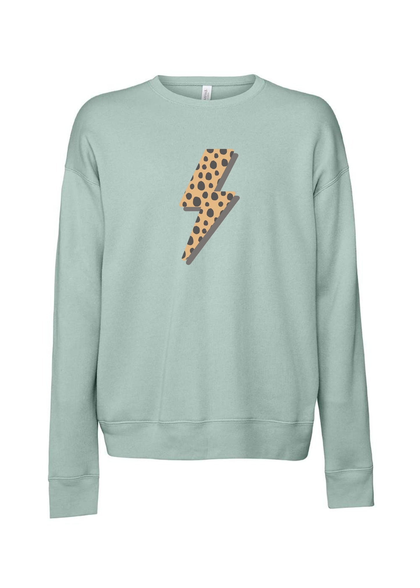 Cheetah Bolt | Adult Pullover-Adult Pullover-Sister Shirts-Sister Shirts, Cute & Custom Tees for Mama & Littles in Trussville, Alabama.