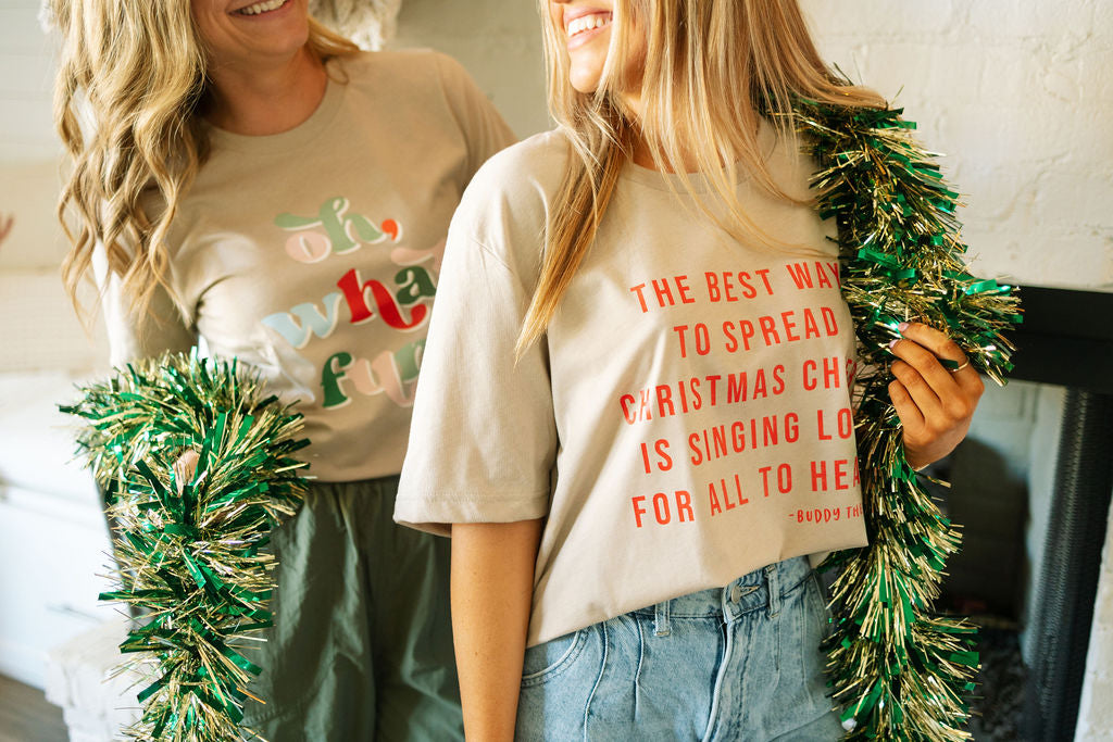 Christmas Cheer | Adult Tee-Sister Shirts-Sister Shirts, Cute & Custom Tees for Mama & Littles in Trussville, Alabama.