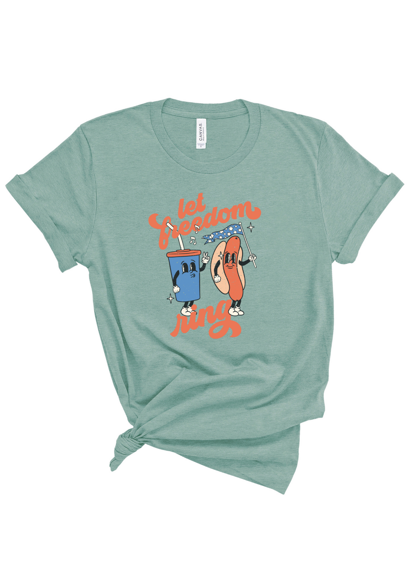 Let Freedom Ring | Adult Tee-Adult Tee-Sister Shirts-Sister Shirts, Cute & Custom Tees for Mama & Littles in Trussville, Alabama.