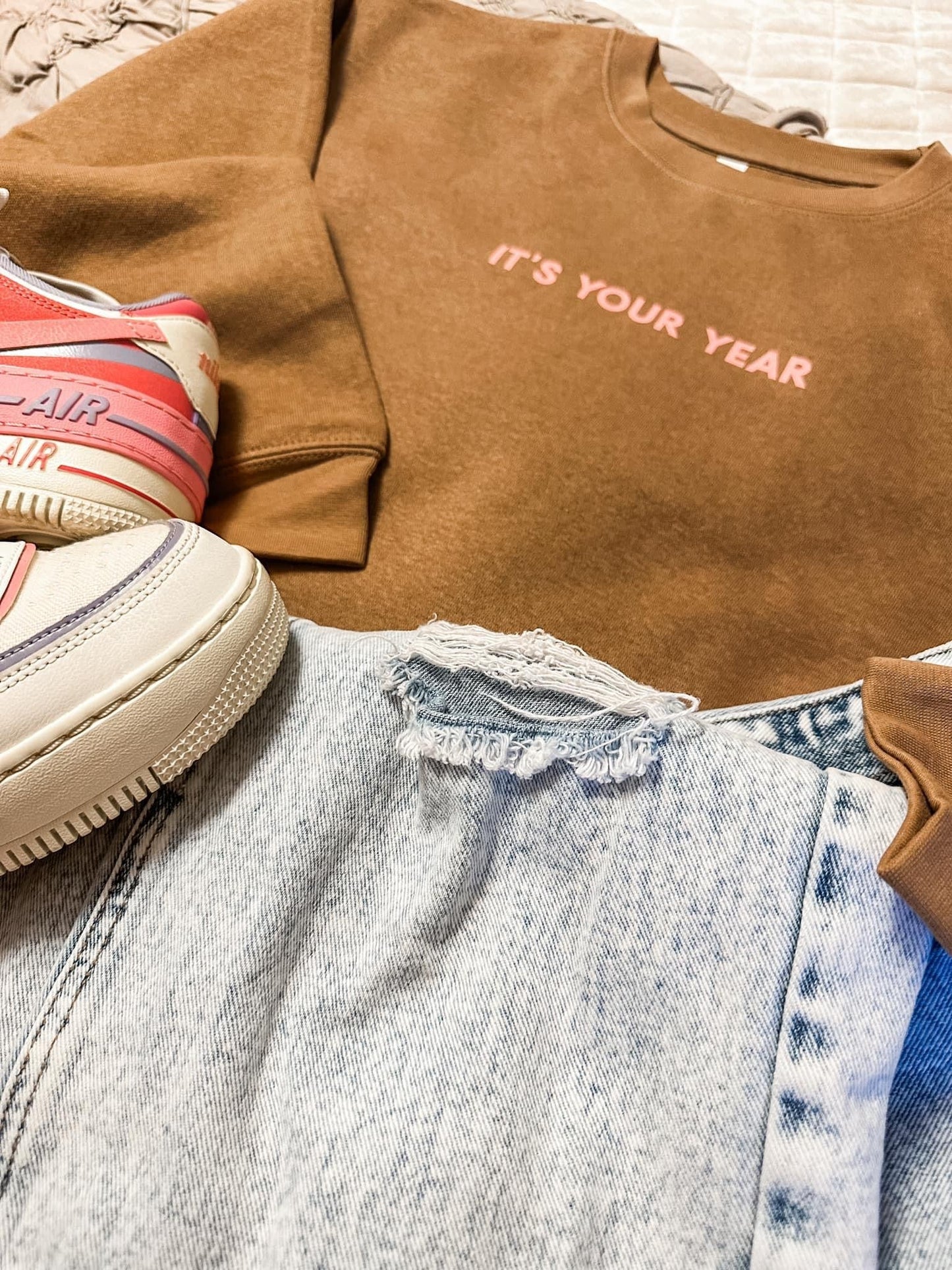 It's Your Year | Adult Pullover-Sister Shirts-Sister Shirts, Cute & Custom Tees for Mama & Littles in Trussville, Alabama.