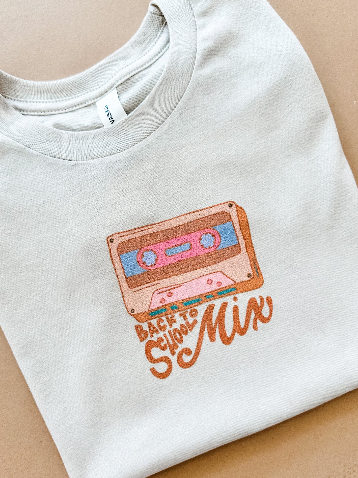 Back To School Mixtape Minimal | Kids Tee-Kids Tees-Sister Shirts-Sister Shirts, Cute & Custom Tees for Mama & Littles in Trussville, Alabama.