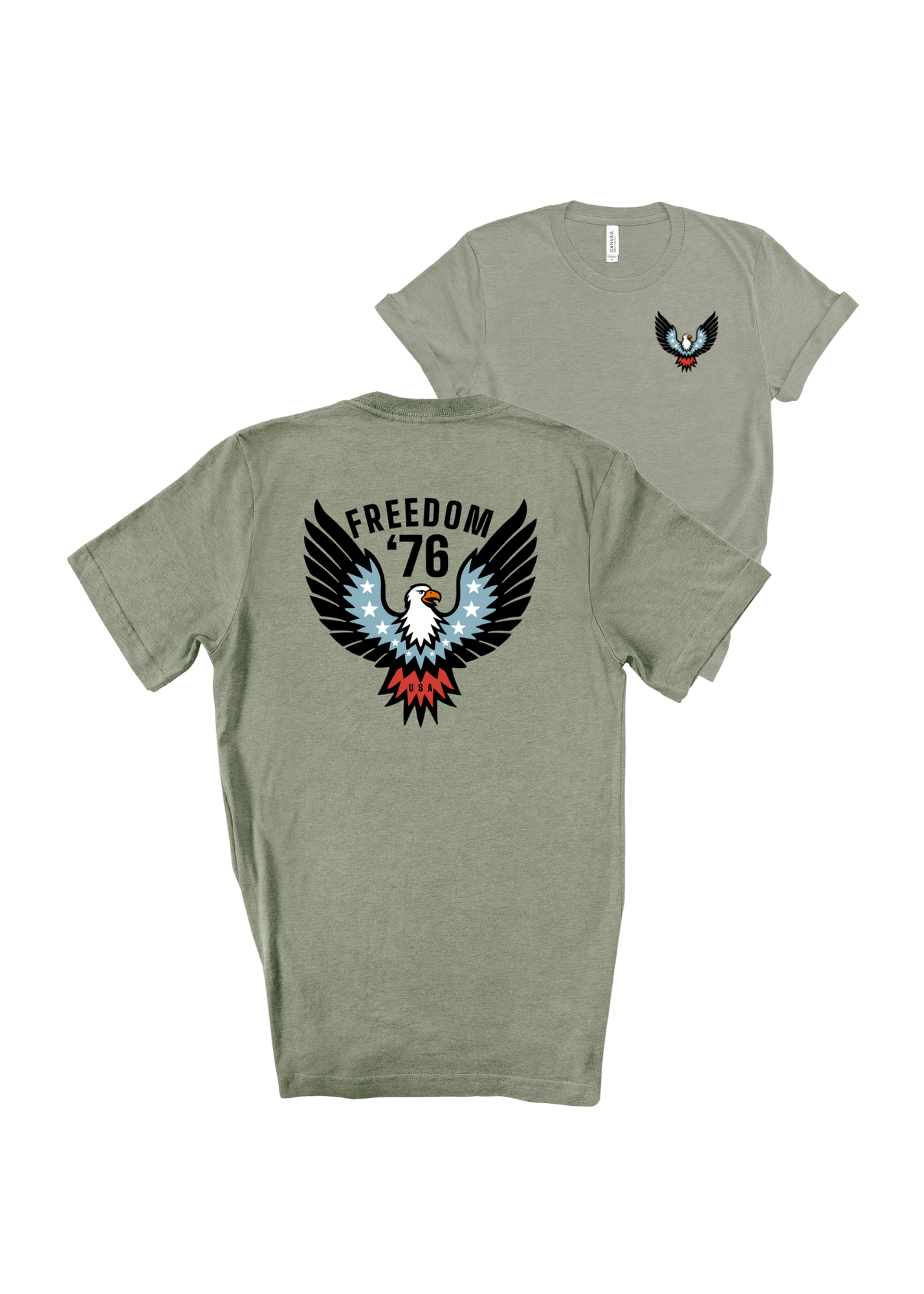 Freedom Eagle | Adult Tee-Adult Tee-Sister Shirts-Sister Shirts, Cute & Custom Tees for Mama & Littles in Trussville, Alabama.