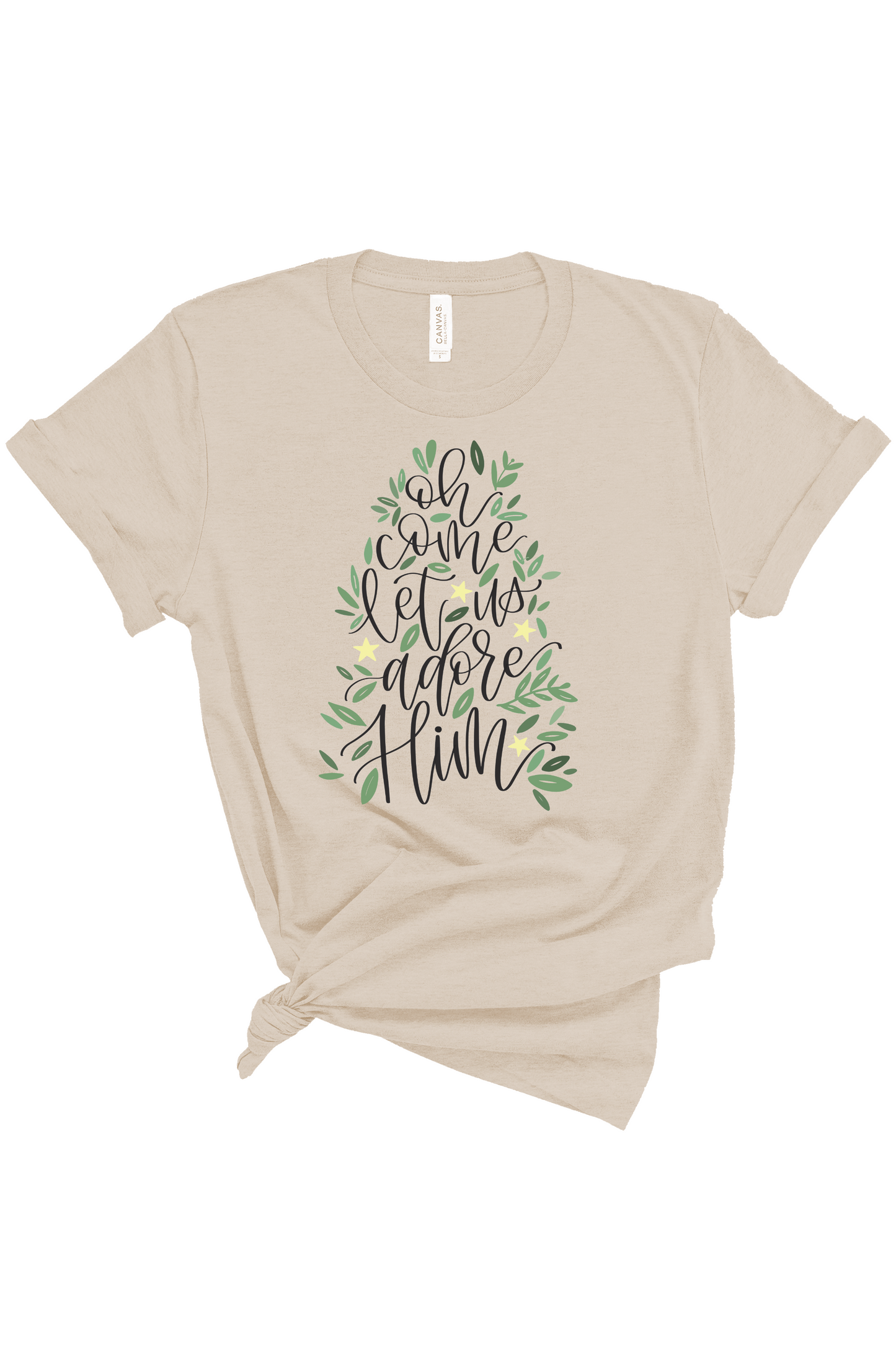 Oh Come Let Us Adore Him | Adult Tee