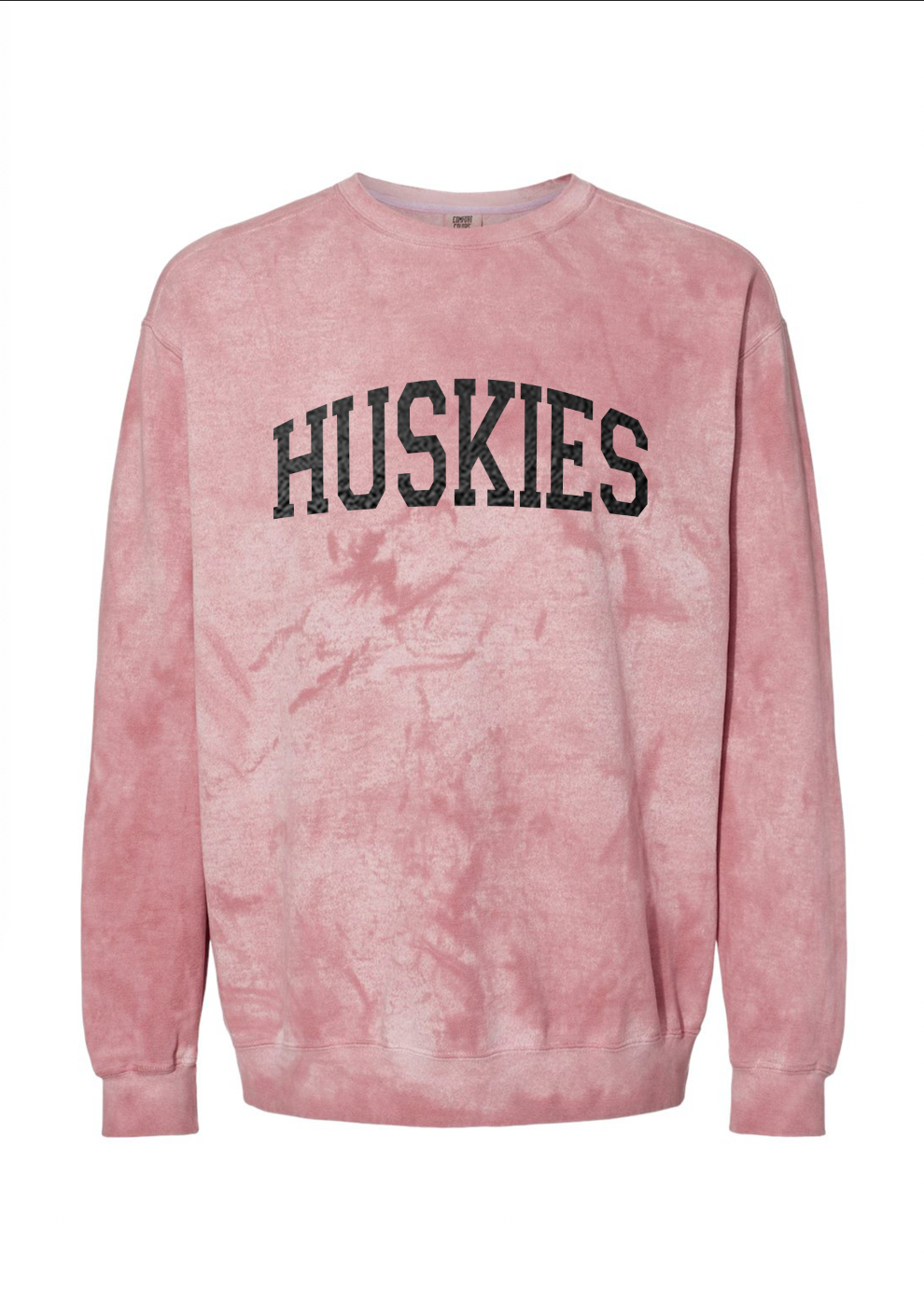 Huskies Foil | Adult Colorblast Pullover-Sister Shirts-Sister Shirts, Cute & Custom Tees for Mama & Littles in Trussville, Alabama.