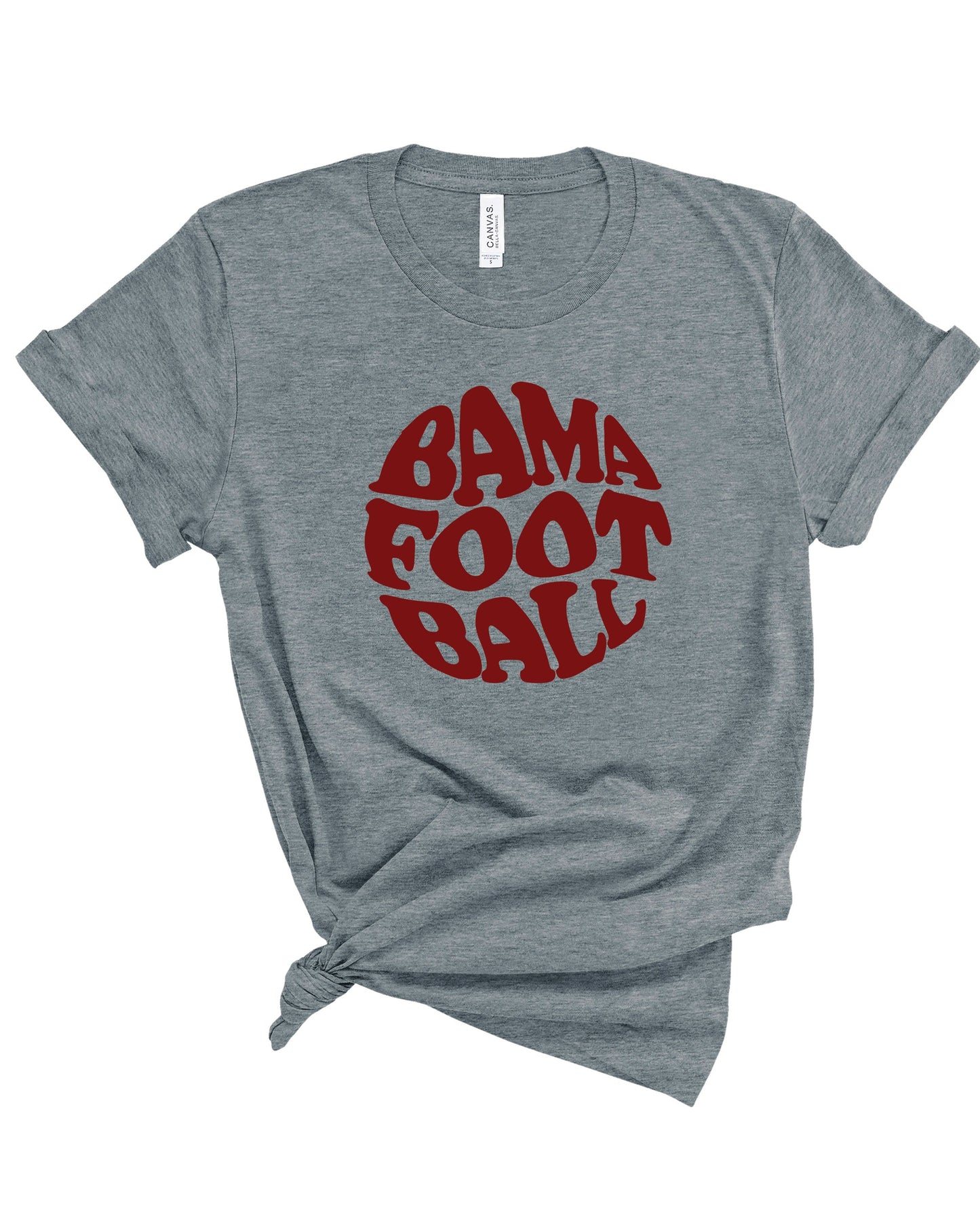 Bama Circle Football | Adult Tee-Adult Tee-Sister Shirts-Sister Shirts, Cute & Custom Tees for Mama & Littles in Trussville, Alabama.