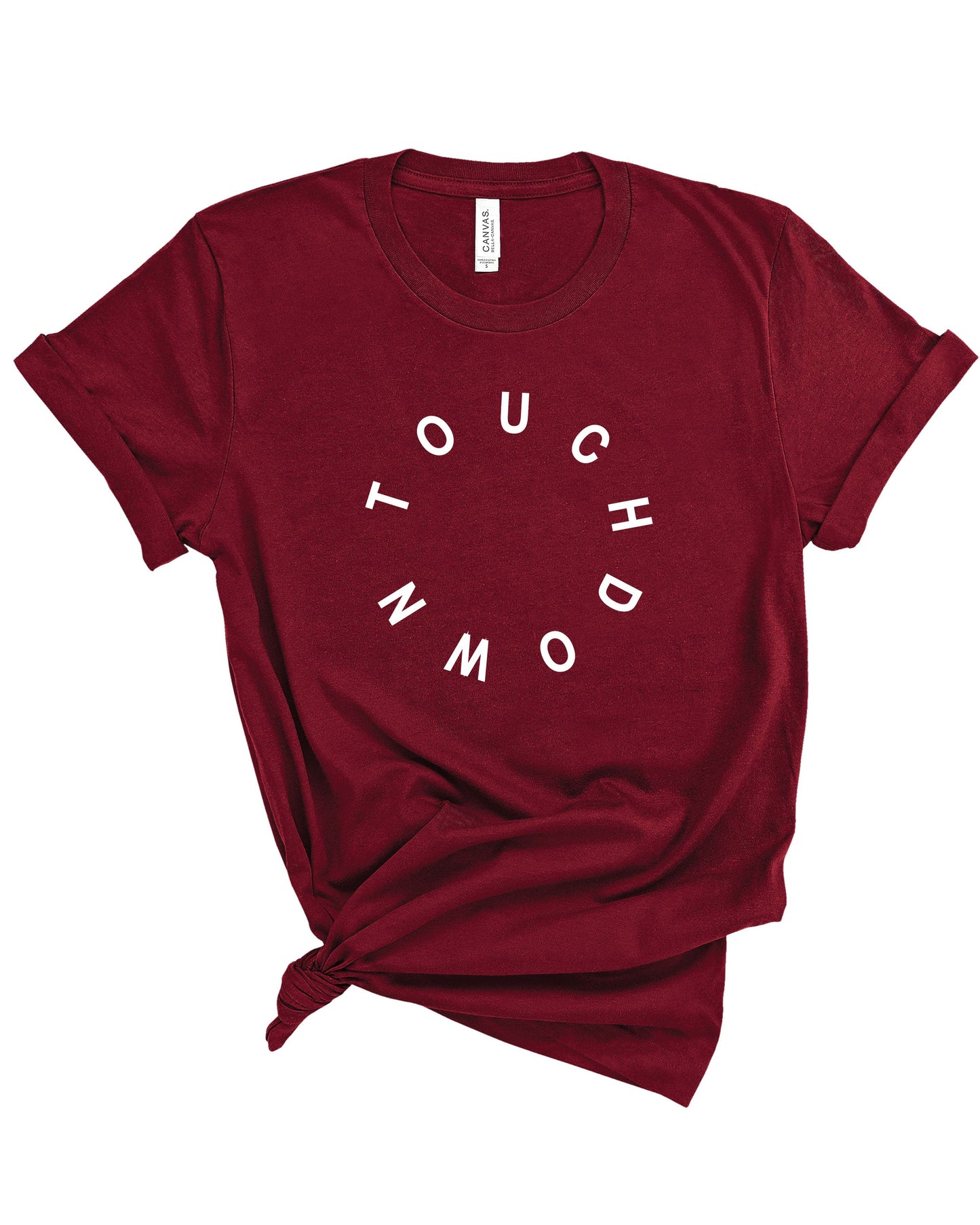 Touchdown Circle | Adult Tee-Adult Tee-Sister Shirts-Sister Shirts, Cute & Custom Tees for Mama & Littles in Trussville, Alabama.
