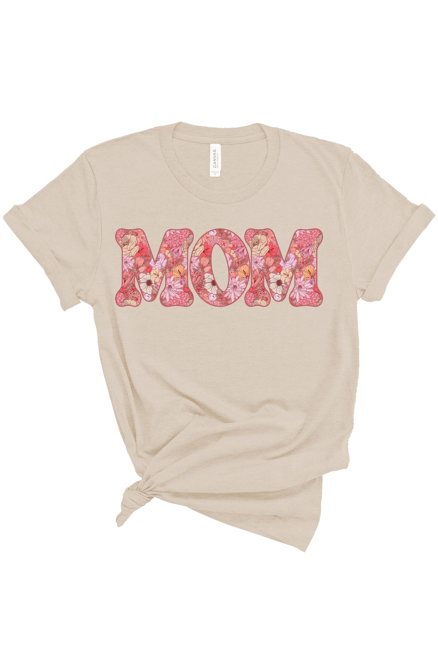 Floral Mom | Adult Tee-Adult Tee-Sister Shirts-Sister Shirts, Cute & Custom Tees for Mama & Littles in Trussville, Alabama.