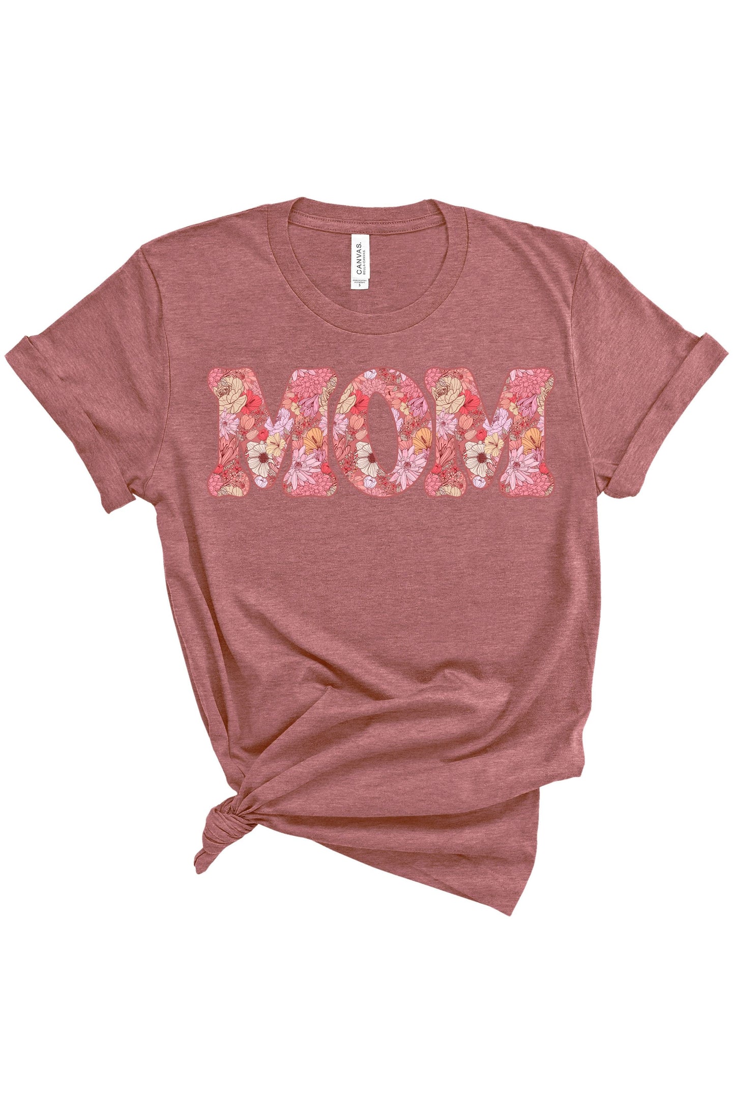 Floral Mom | Adult Tee-Adult Tee-Sister Shirts-Sister Shirts, Cute & Custom Tees for Mama & Littles in Trussville, Alabama.
