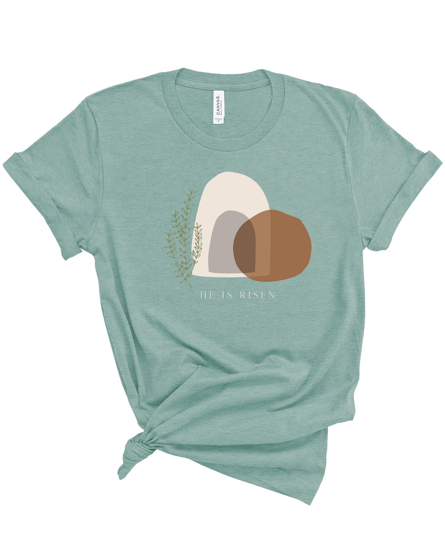 He is Risen | Adult Tee-Adult Tee-SS Activewear-Sister Shirts, Cute & Custom Tees for Mama & Littles in Trussville, Alabama.