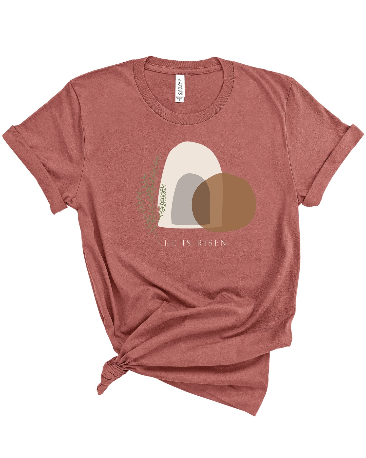 He is Risen | Adult Tee-Adult Tee-SS Activewear-Sister Shirts, Cute & Custom Tees for Mama & Littles in Trussville, Alabama.