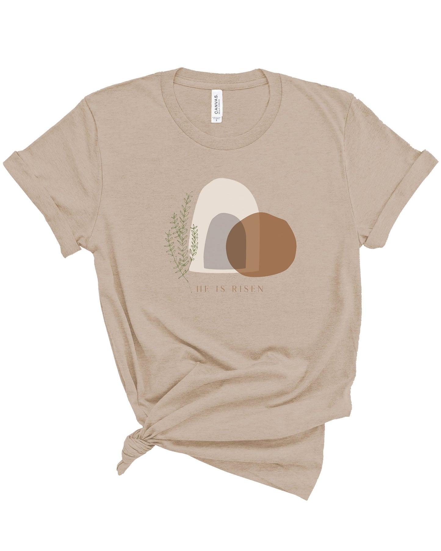 He is Risen | Adult Tee-Adult Tee-SS Activewear-Sister Shirts, Cute & Custom Tees for Mama & Littles in Trussville, Alabama.