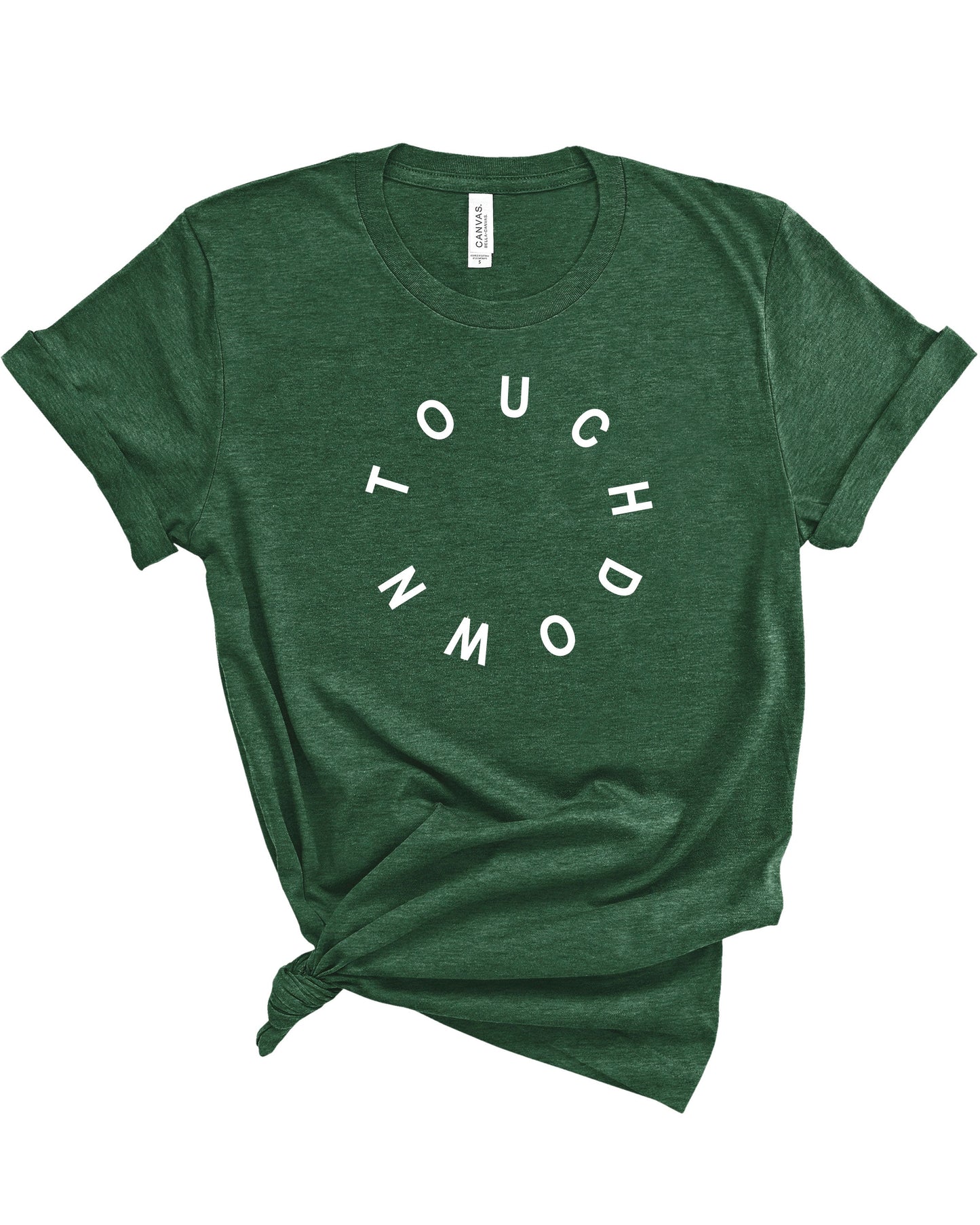 Touchdown Circle | Adult Tee-Adult Tee-Sister Shirts-Sister Shirts, Cute & Custom Tees for Mama & Littles in Trussville, Alabama.
