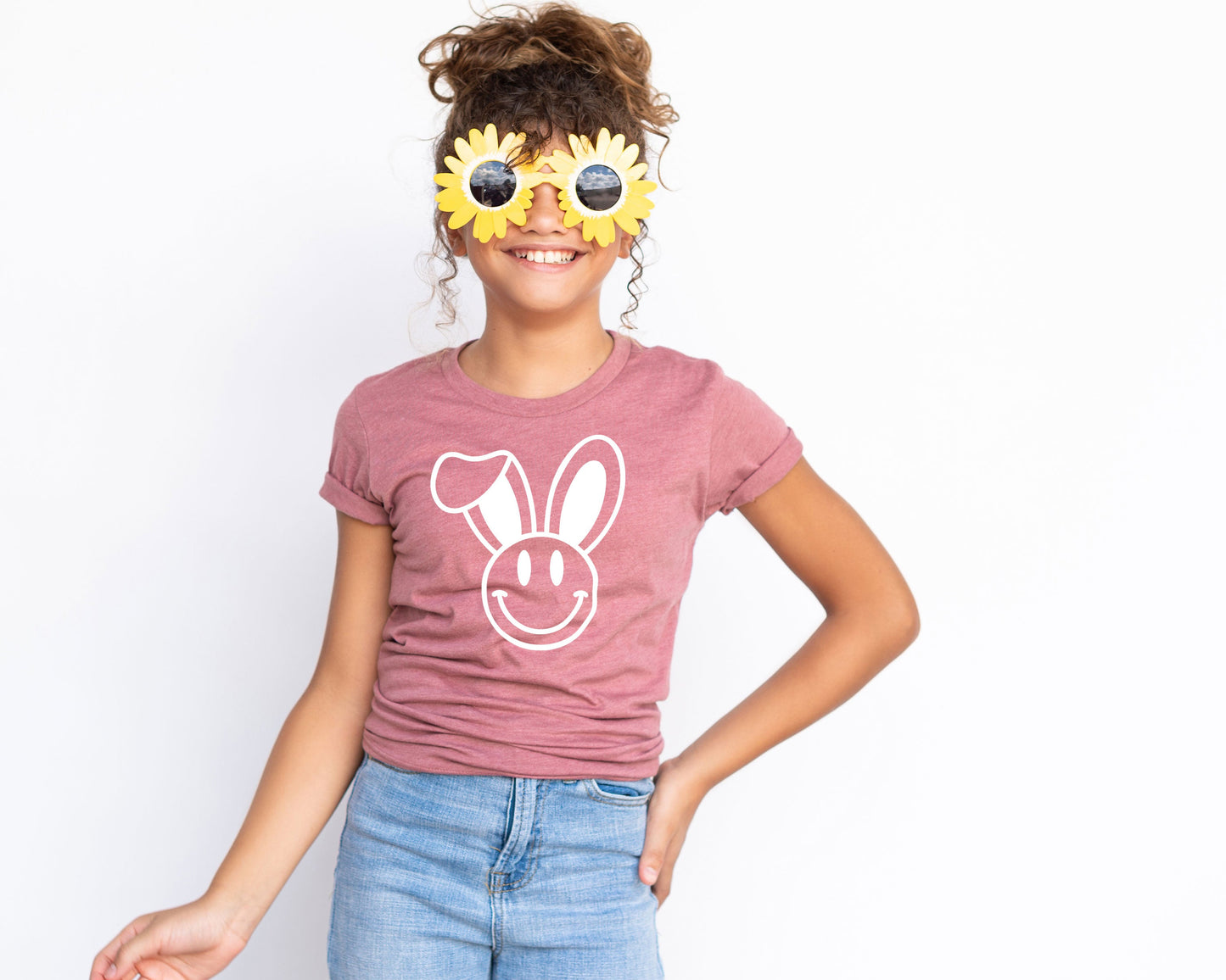 Hoppy Bunny | Kids Tee-Kids Tees-Sister Shirts-Sister Shirts, Cute & Custom Tees for Mama & Littles in Trussville, Alabama.