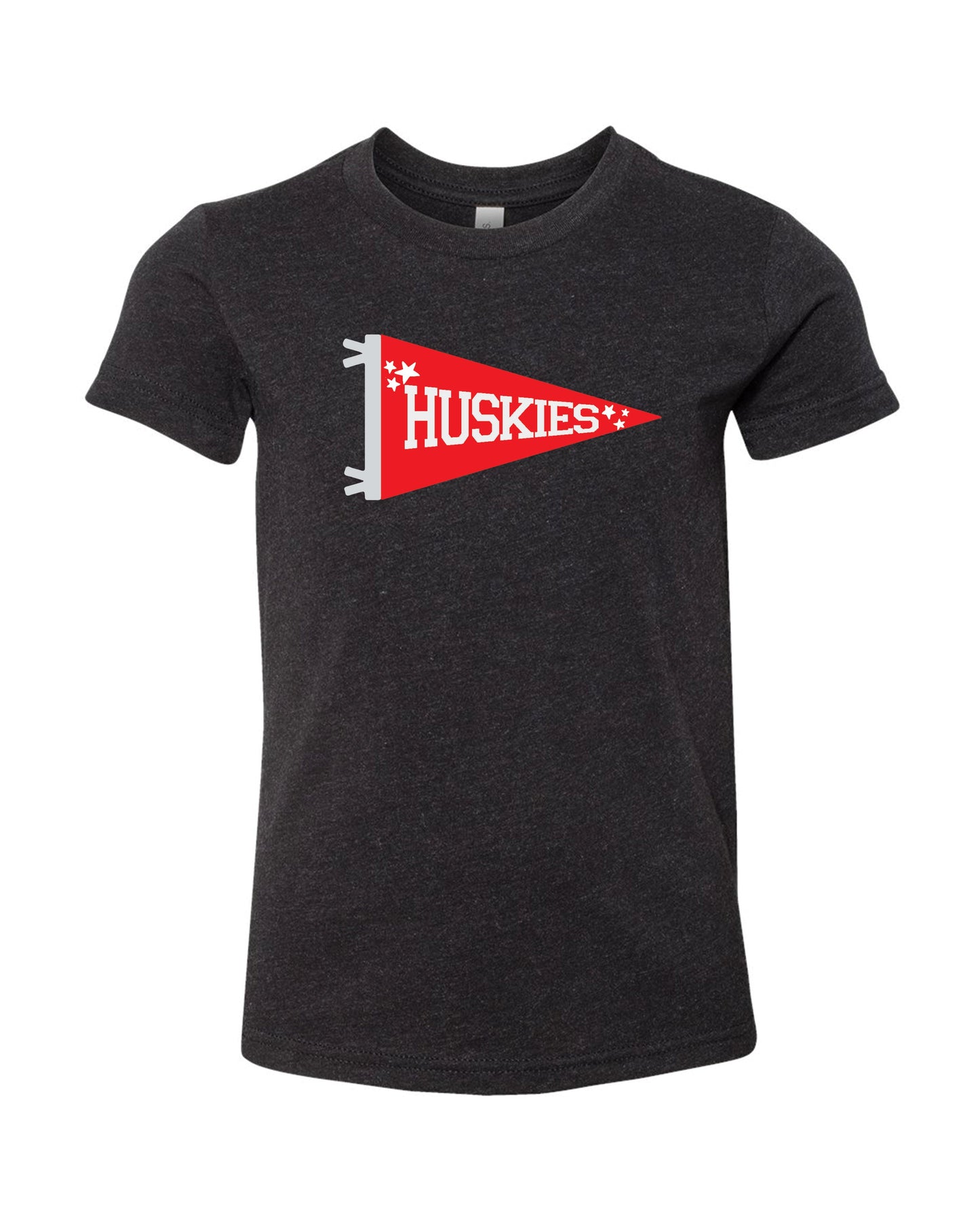 Huskies Gameday Pennant | Kids Tee-Kids Tees-Sister Shirts-Sister Shirts, Cute & Custom Tees for Mama & Littles in Trussville, Alabama.