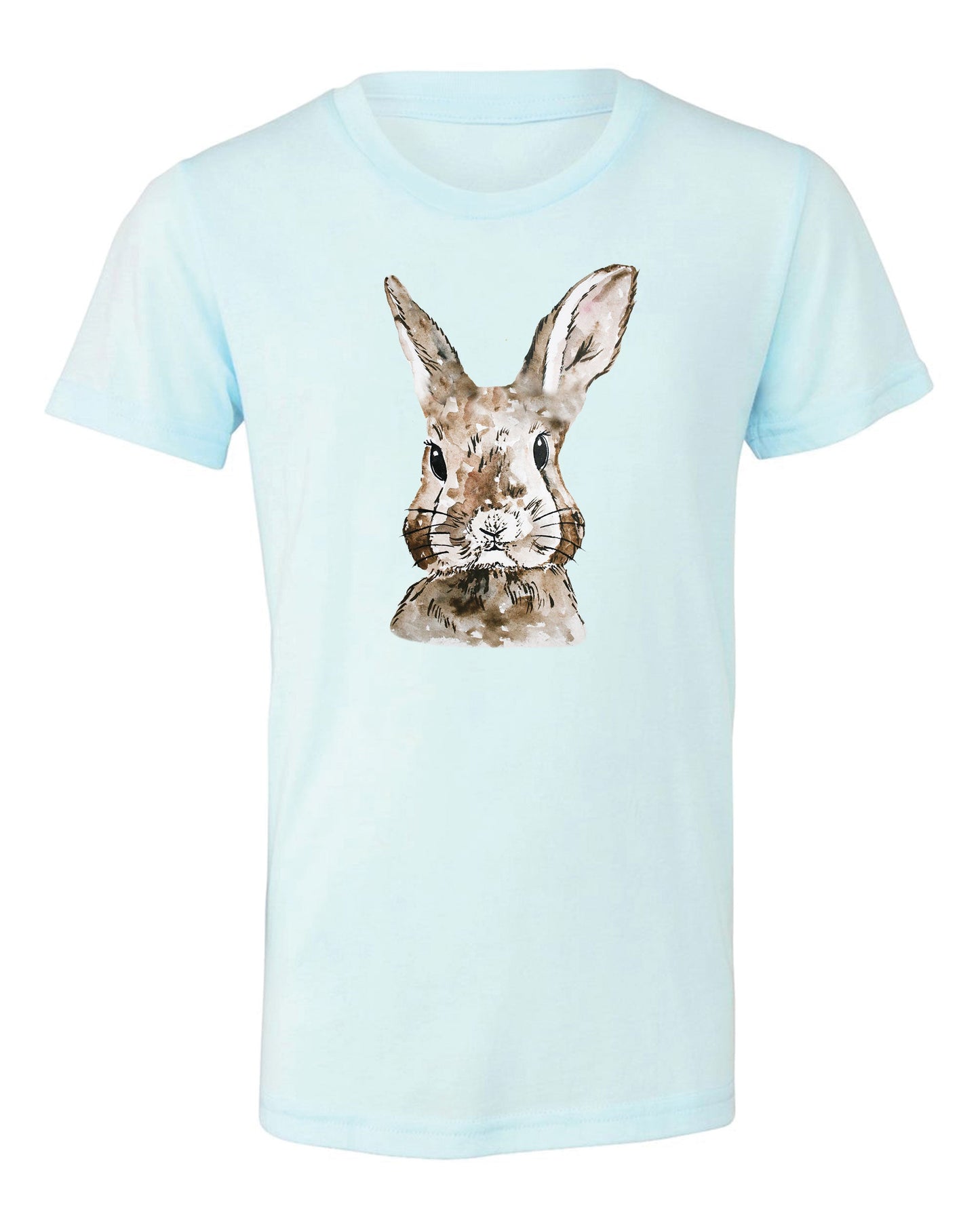 Watercolor Bunny | Kids Tee-Kids Tees-Sister Shirts-Sister Shirts, Cute & Custom Tees for Mama & Littles in Trussville, Alabama.