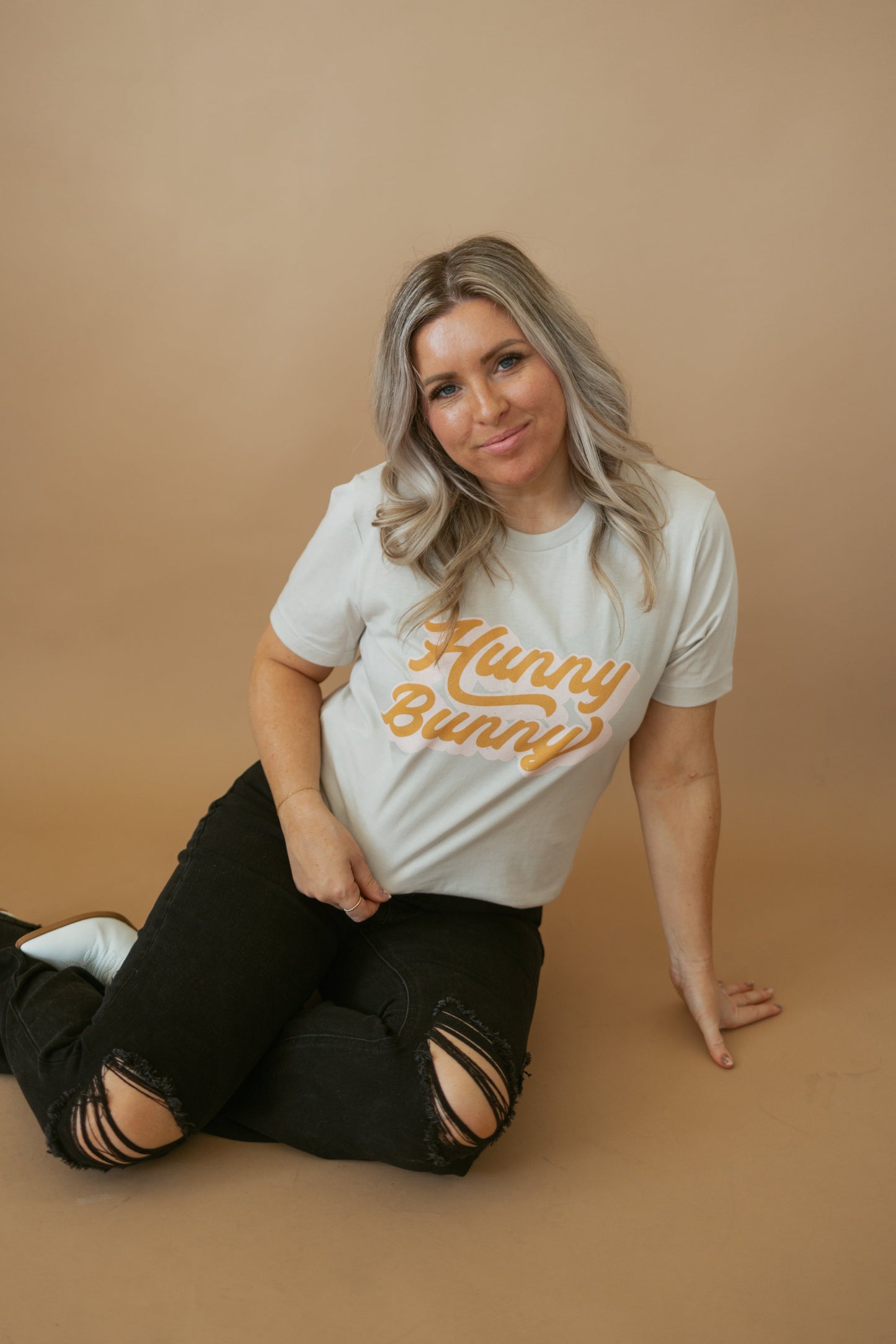 Hunny Bunny | Adult Tee-Adult Tee-Sister Shirts-Sister Shirts, Cute & Custom Tees for Mama & Littles in Trussville, Alabama.