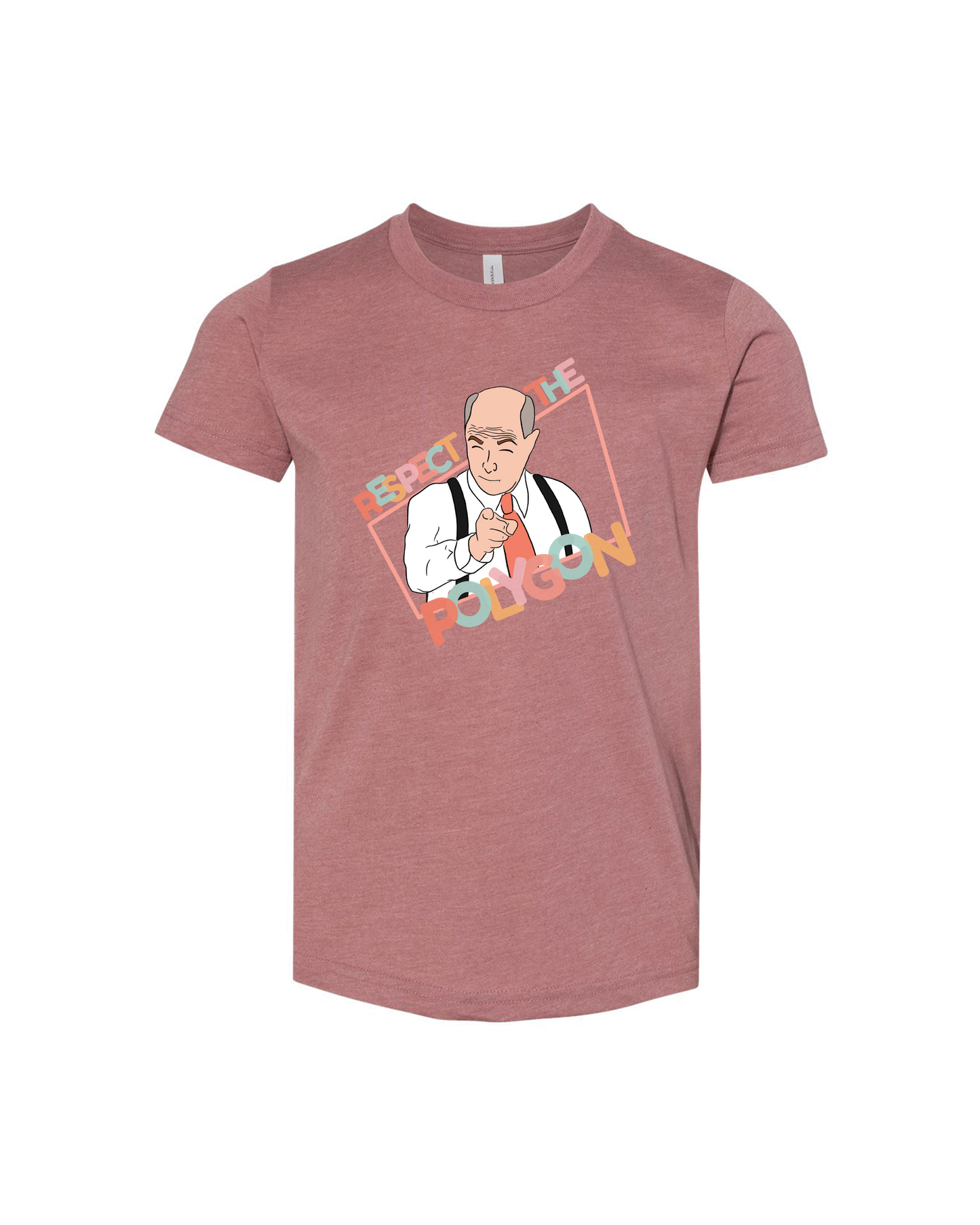 Respect the Polygon | Tee | Kids-Kids Tees-Sister Shirts-Sister Shirts, Cute & Custom Tees for Mama & Littles in Trussville, Alabama.