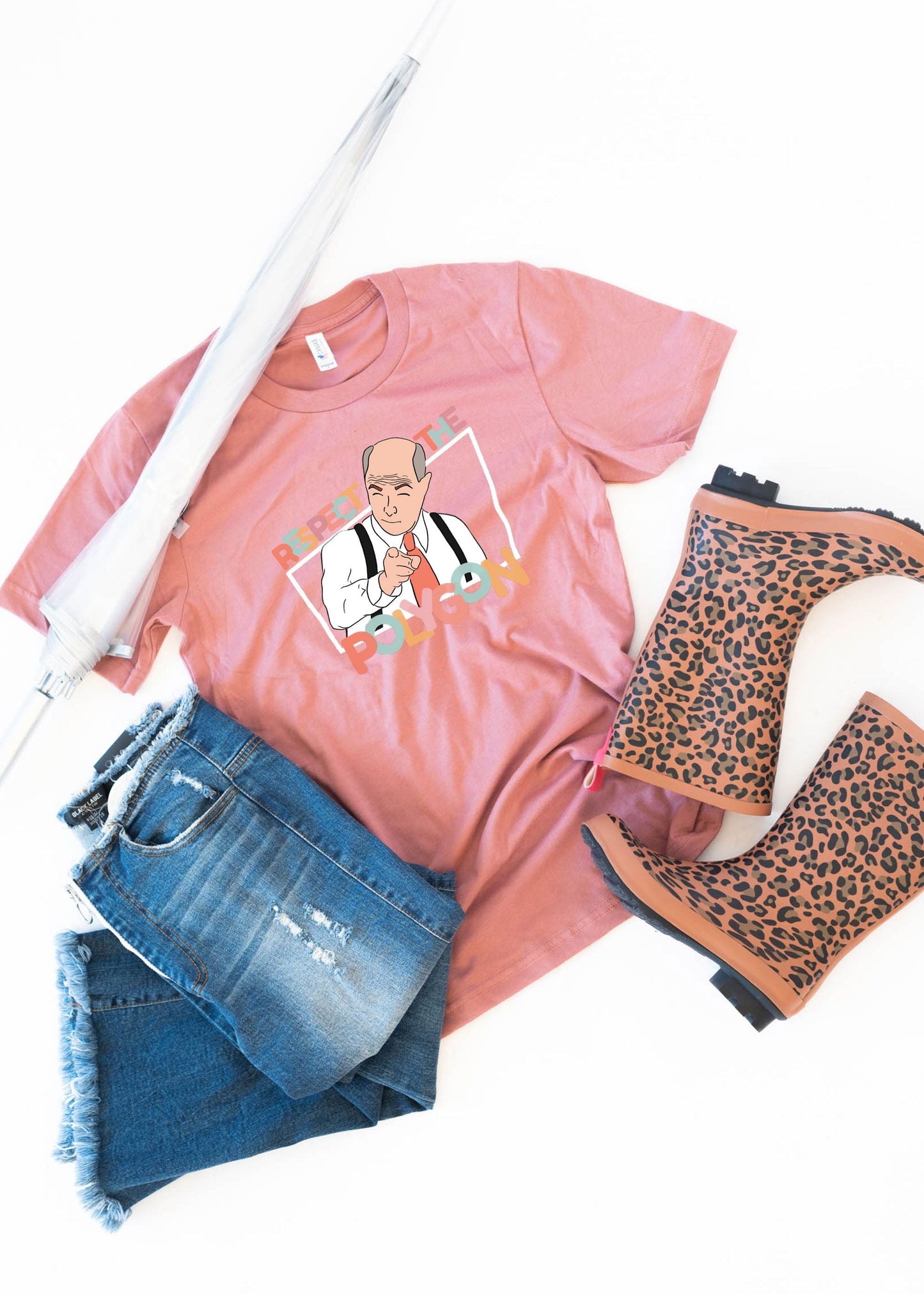Respect the Polygon | Tee | Kids-Kids Tees-Sister Shirts-Sister Shirts, Cute & Custom Tees for Mama & Littles in Trussville, Alabama.