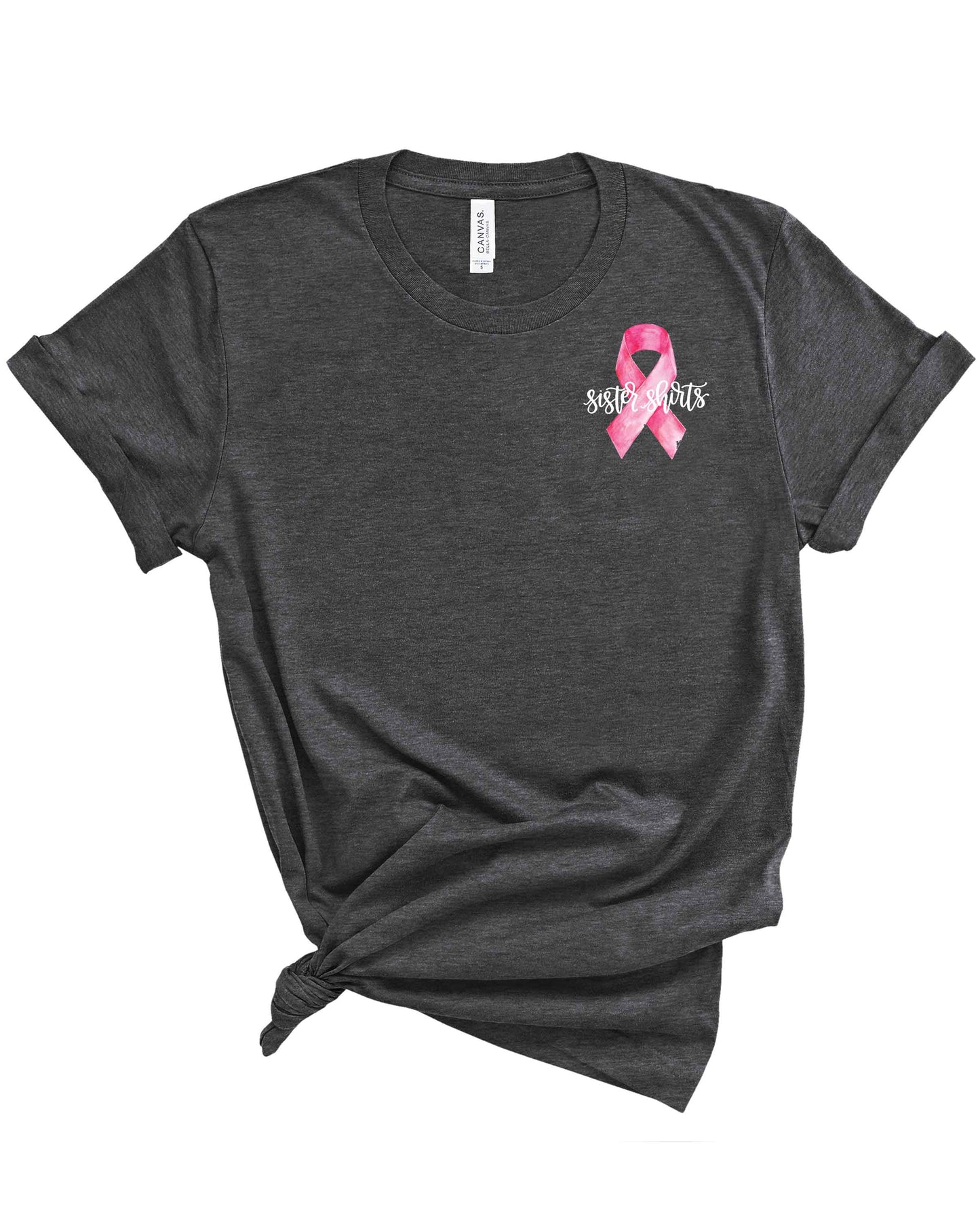 Think Pink Tee | Adult-Adult Tee-Sister Shirts-Sister Shirts, Cute & Custom Tees for Mama & Littles in Trussville, Alabama.