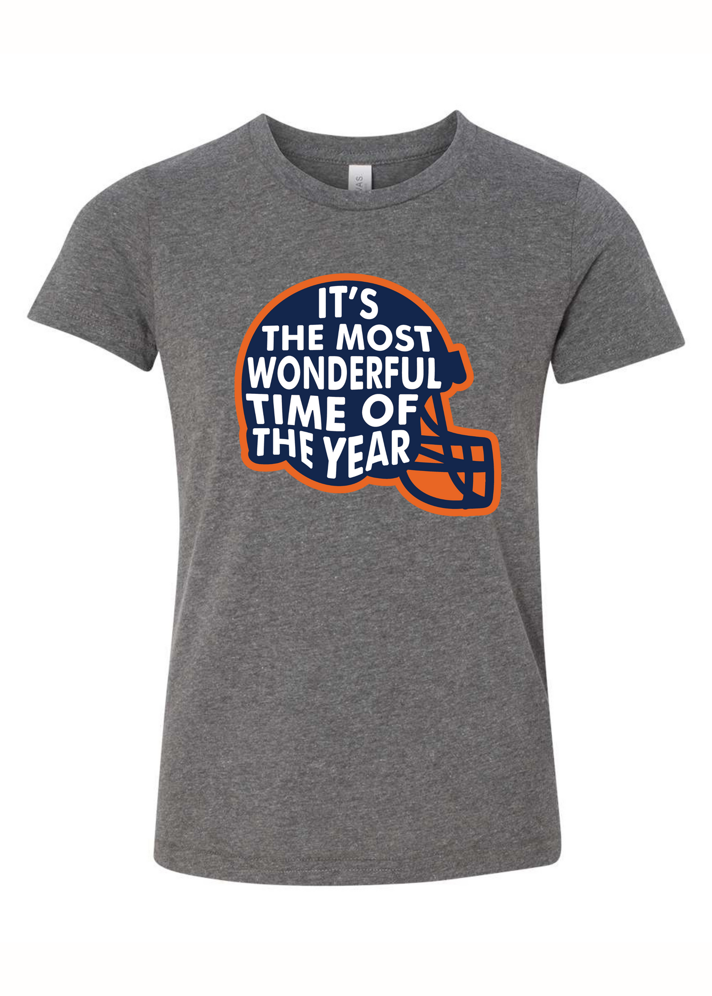 Auburn Most Wonderful Time Helmet | Kids Tee-Kids Tees-Sister Shirts-Sister Shirts, Cute & Custom Tees for Mama & Littles in Trussville, Alabama.