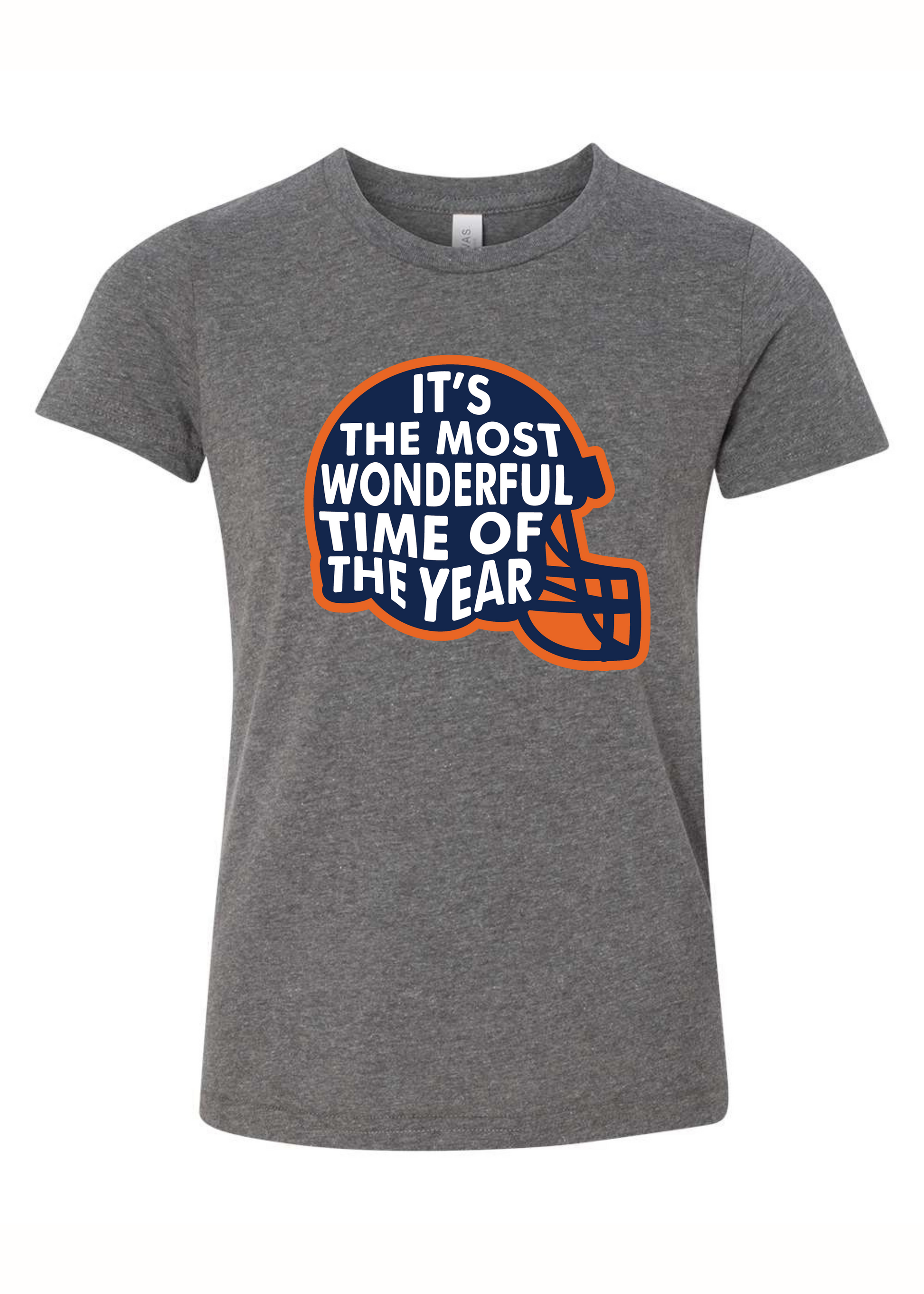 Auburn Most Wonderful Time Helmet | Kids Tee-Kids Tees-Sister Shirts-Sister Shirts, Cute & Custom Tees for Mama & Littles in Trussville, Alabama.