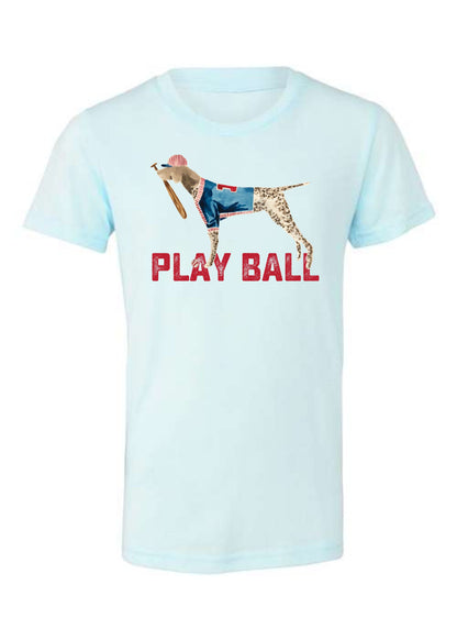Play Ball Pup | Tee | Kids-Kids Tees-Sister Shirts-Sister Shirts, Cute & Custom Tees for Mama & Littles in Trussville, Alabama.
