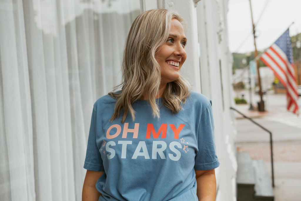 Oh My Stars | Adult Tee-Adult Tee-Sister Shirts-Sister Shirts, Cute & Custom Tees for Mama & Littles in Trussville, Alabama.