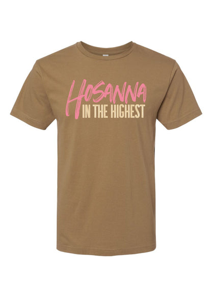 Hosanna in the Highest | Adult Tee-Adult Tee-SS Activewear-Sister Shirts, Cute & Custom Tees for Mama & Littles in Trussville, Alabama.
