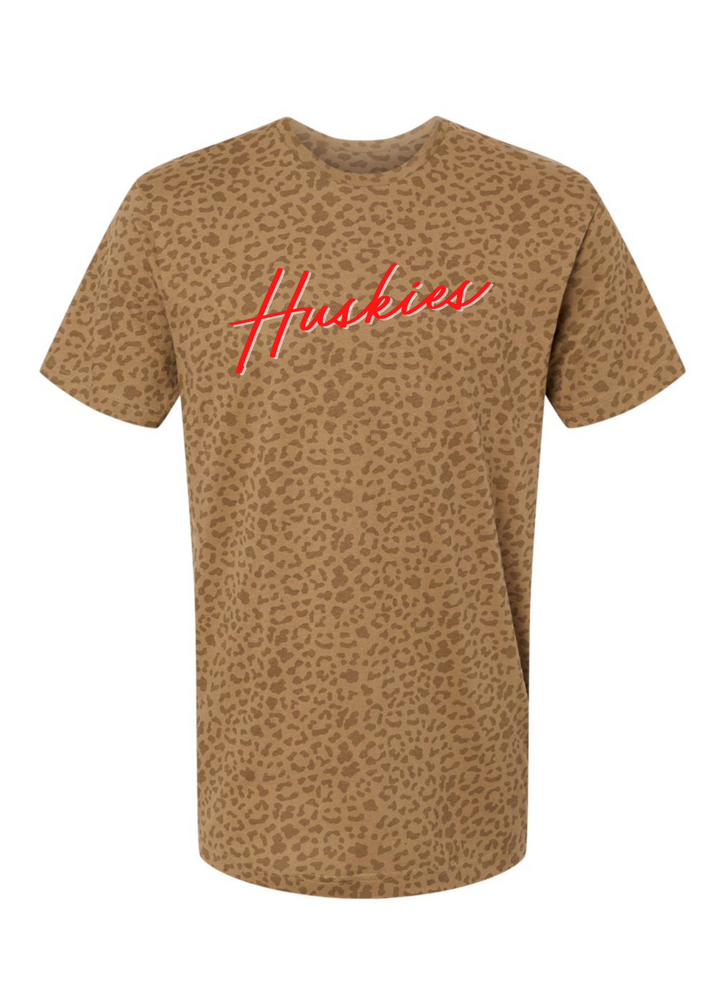 Cheetah Bayshore Huskies | Adult Tee-Adult Tee-Sister Shirts-Sister Shirts, Cute & Custom Tees for Mama & Littles in Trussville, Alabama.