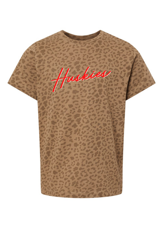 Cheetah Bayshore Huskies | Kids Tee-Kids Tees-Sister Shirts-Sister Shirts, Cute & Custom Tees for Mama & Littles in Trussville, Alabama.