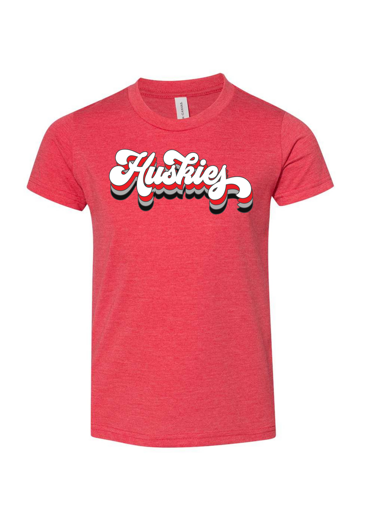 Groovy Huskies | Kids Tee-Kids Tees-Sister Shirts-Sister Shirts, Cute & Custom Tees for Mama & Littles in Trussville, Alabama.