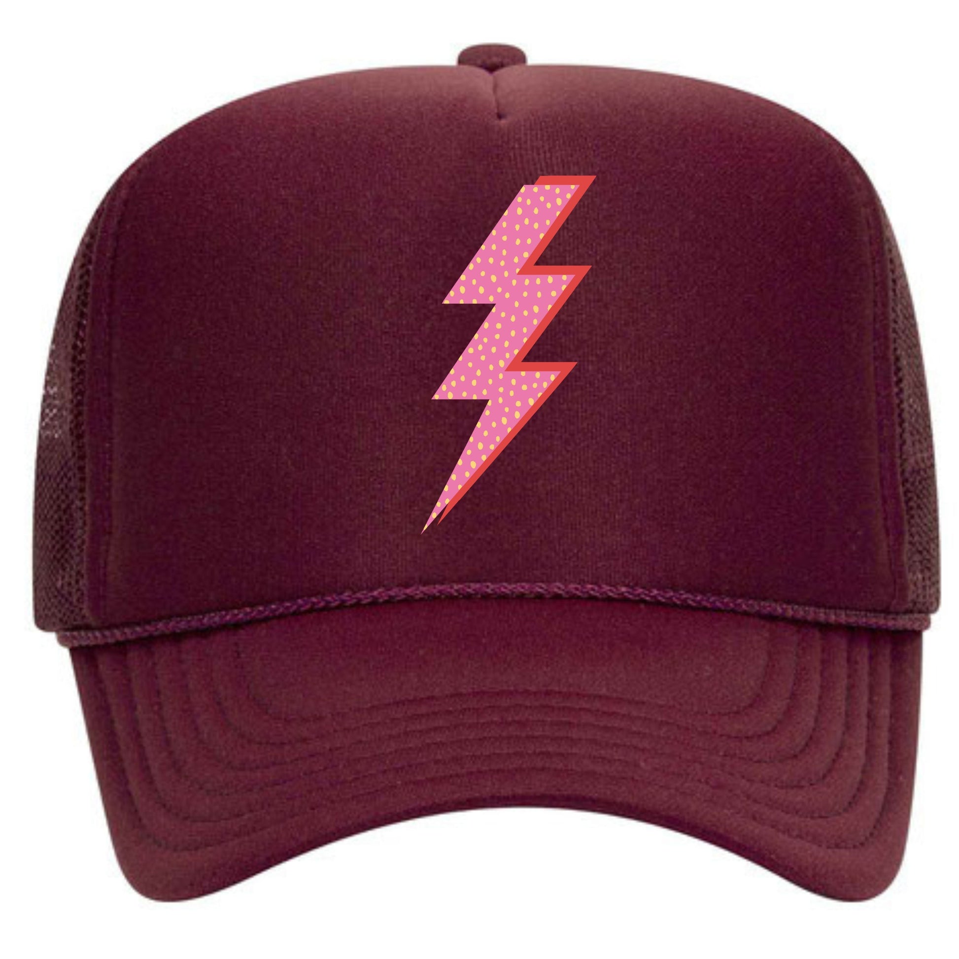 Spotted Bolt | Adult Trucker Hat-Hats-Sister Shirts-Sister Shirts, Cute & Custom Tees for Mama & Littles in Trussville, Alabama.