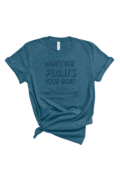 Whatever Floats Your Boat | Adult Tee-Adult Tee-Sister Shirts-Sister Shirts, Cute & Custom Tees for Mama & Littles in Trussville, Alabama.