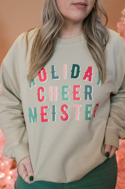 Holiday Cheer Meister | Adult Pullover-Sister Shirts-Sister Shirts, Cute & Custom Tees for Mama & Littles in Trussville, Alabama.