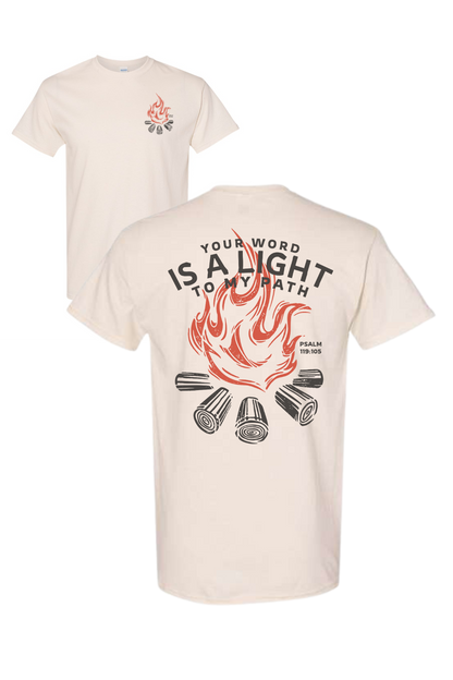 Light Unto My Path | Adult Tee-Adult Tee-Sister Shirts-Sister Shirts, Cute & Custom Tees for Mama & Littles in Trussville, Alabama.