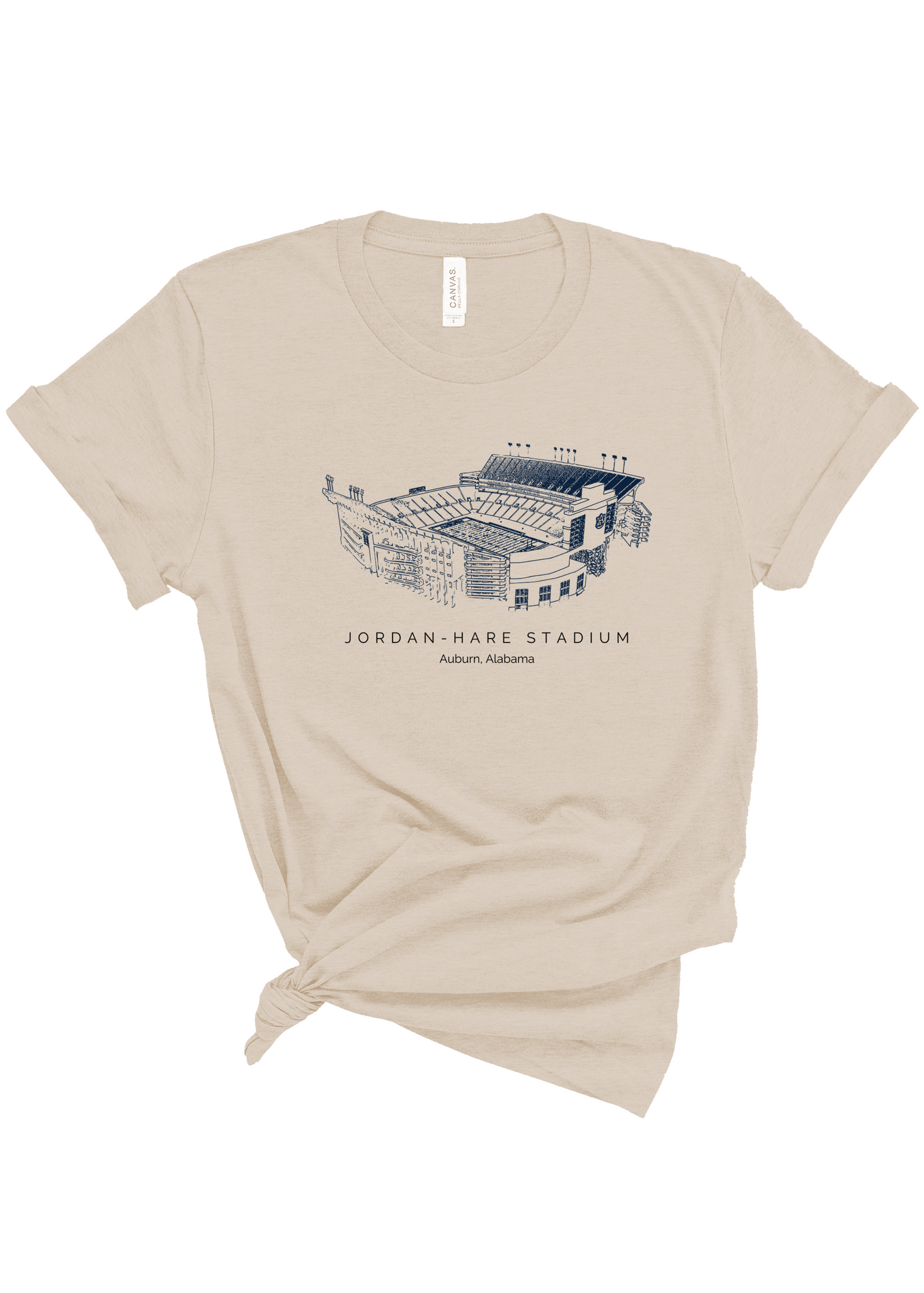 Auburn Stadium | Adult Tee-Adult Tee-Sister Shirts-Sister Shirts, Cute & Custom Tees for Mama & Littles in Trussville, Alabama.