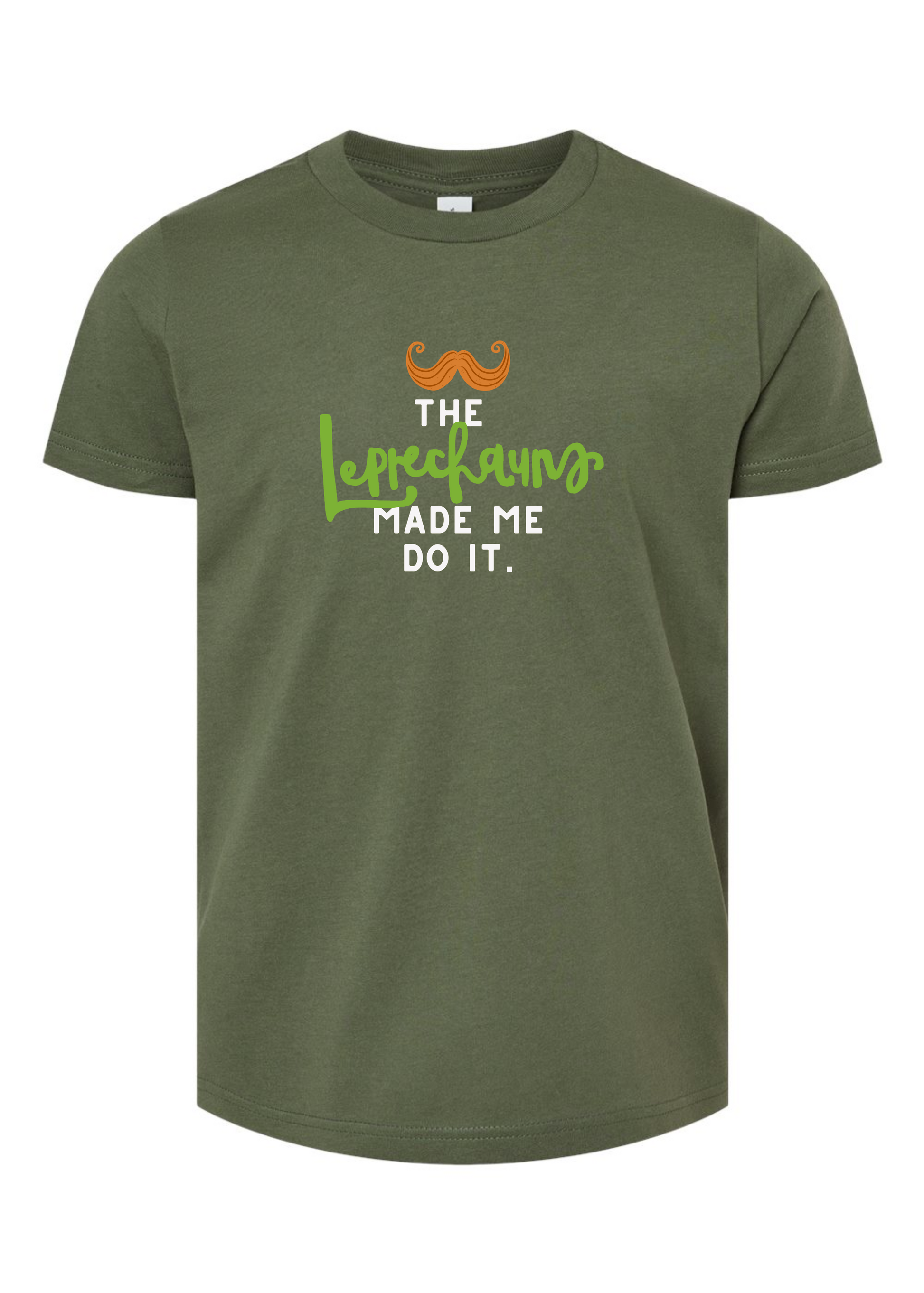 The Leprechauns Made Me Do It | Kids Tee-Kids Tees-Sister Shirts-Sister Shirts, Cute & Custom Tees for Mama & Littles in Trussville, Alabama.
