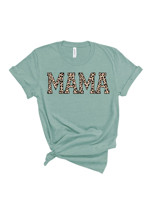 Mama Leopard | Tee | Adult-Adult Tee-Sister Shirts-Sister Shirts, Cute & Custom Tees for Mama & Littles in Trussville, Alabama.