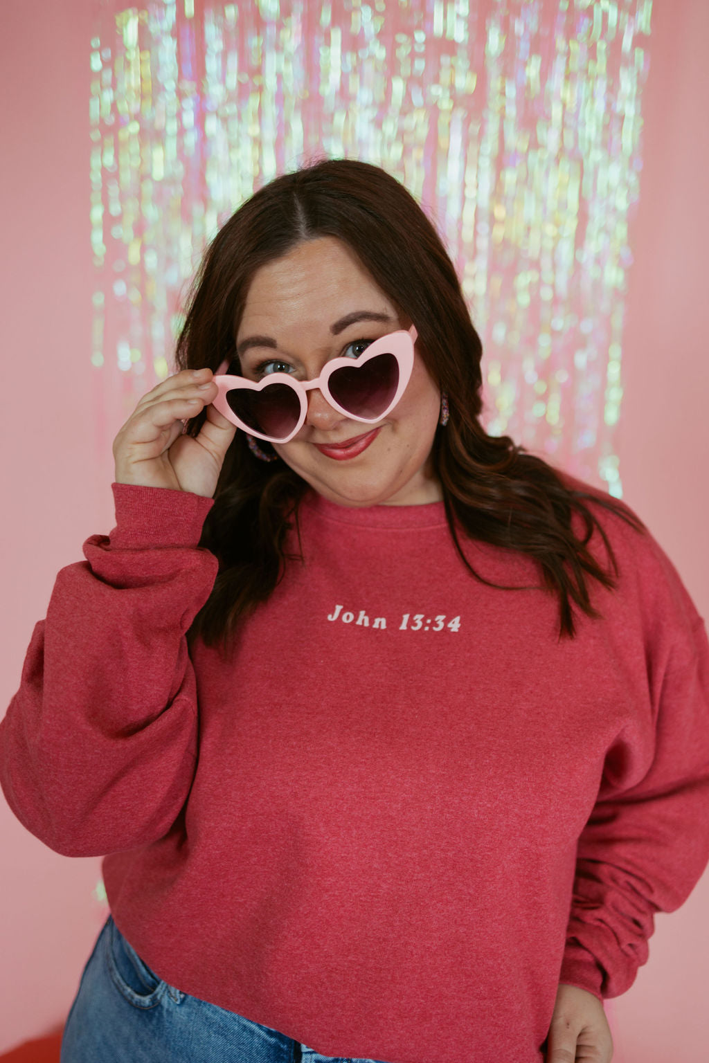 Love One Another | Adult Pullover-Adult Pullover-Sister Shirts-Sister Shirts, Cute & Custom Tees for Mama & Littles in Trussville, Alabama.