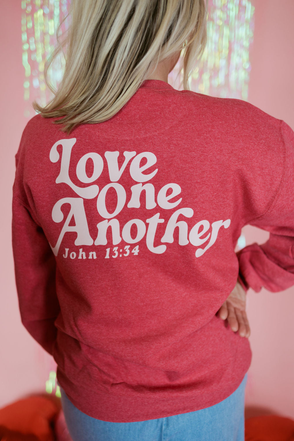 Love One Another | Adult Pullover-Adult Pullover-Sister Shirts-Sister Shirts, Cute & Custom Tees for Mama & Littles in Trussville, Alabama.