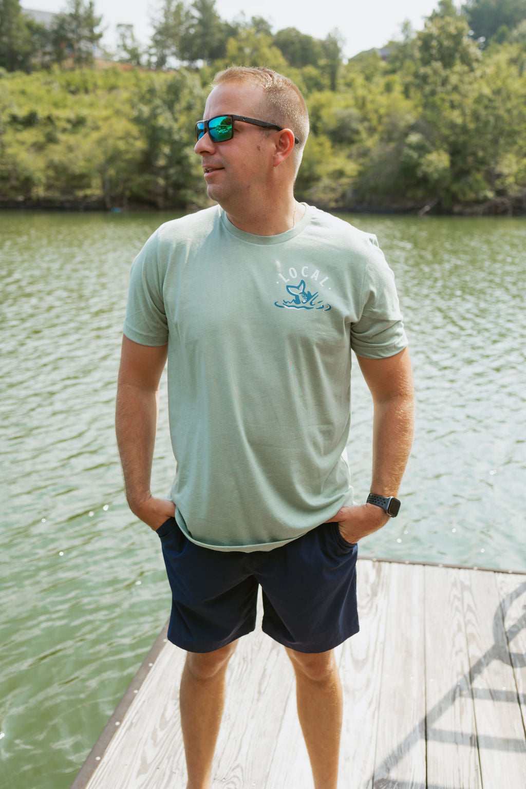 Respect the Locals | Men's Tee-Adult Tee-Sister Shirts-Sister Shirts, Cute & Custom Tees for Mama & Littles in Trussville, Alabama.