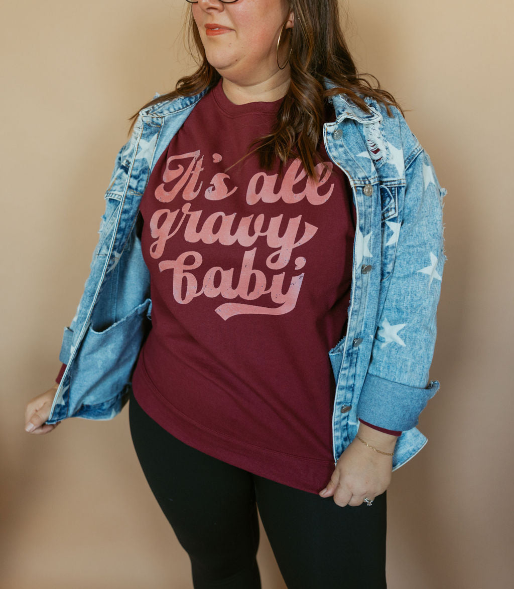 Gravy Baby | Adult Pullover-Adult Pullover-Sister Shirts-Sister Shirts, Cute & Custom Tees for Mama & Littles in Trussville, Alabama.