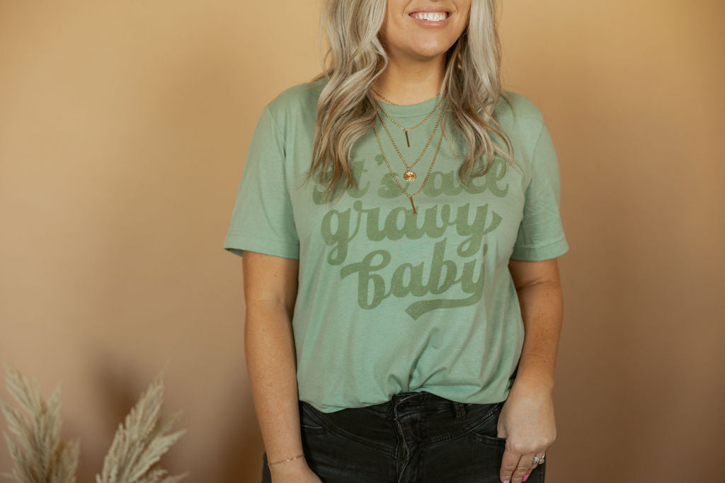 Gravy Baby | Adult Tee-Adult Tee-Sister Shirts-Sister Shirts, Cute & Custom Tees for Mama & Littles in Trussville, Alabama.